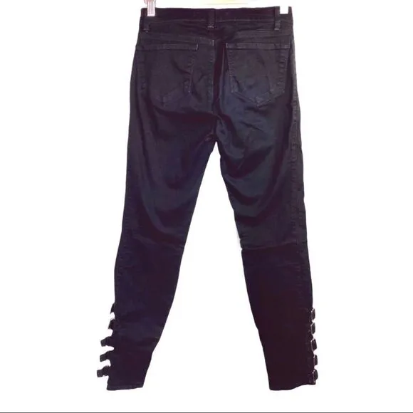-J Brand Mara Skinny Buckle Ankle Jeans 26