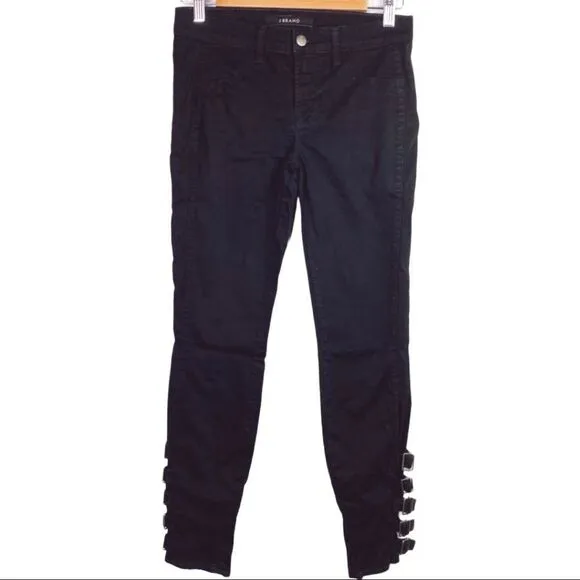 -J Brand Mara Skinny Buckle Ankle Jeans 26