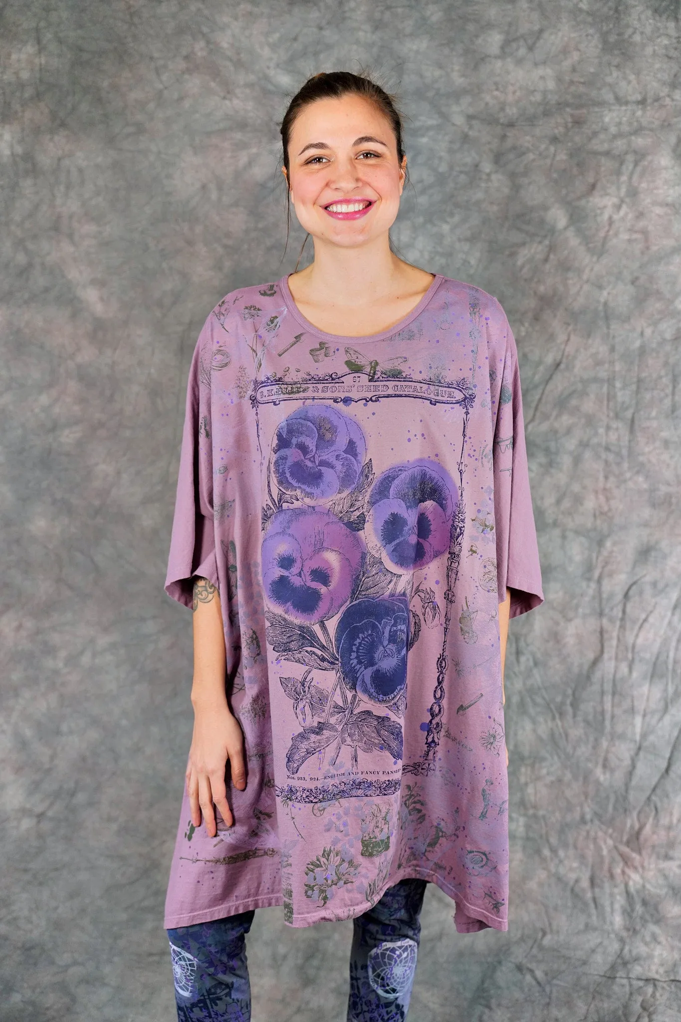 1255 Art Tee Tulsi Rose-P
