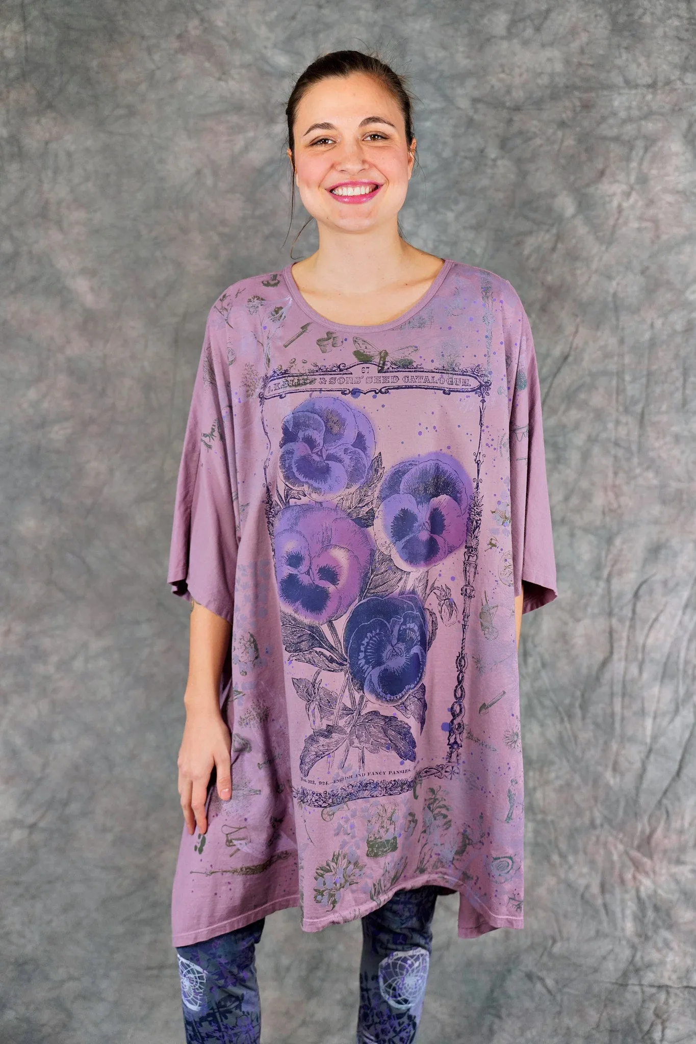 1255 Art Tee Tulsi Rose-P