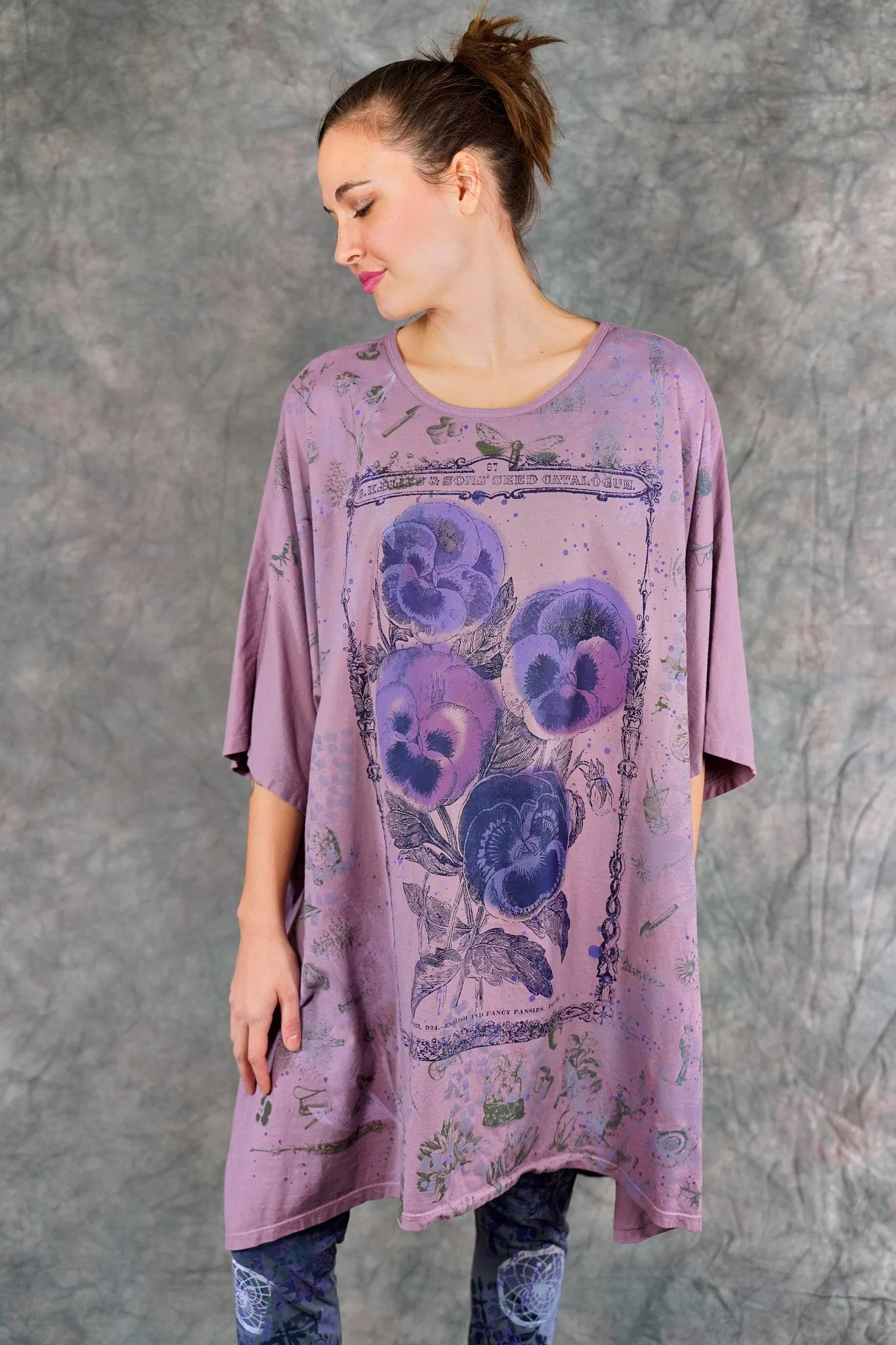 1255 Art Tee Tulsi Rose-P
