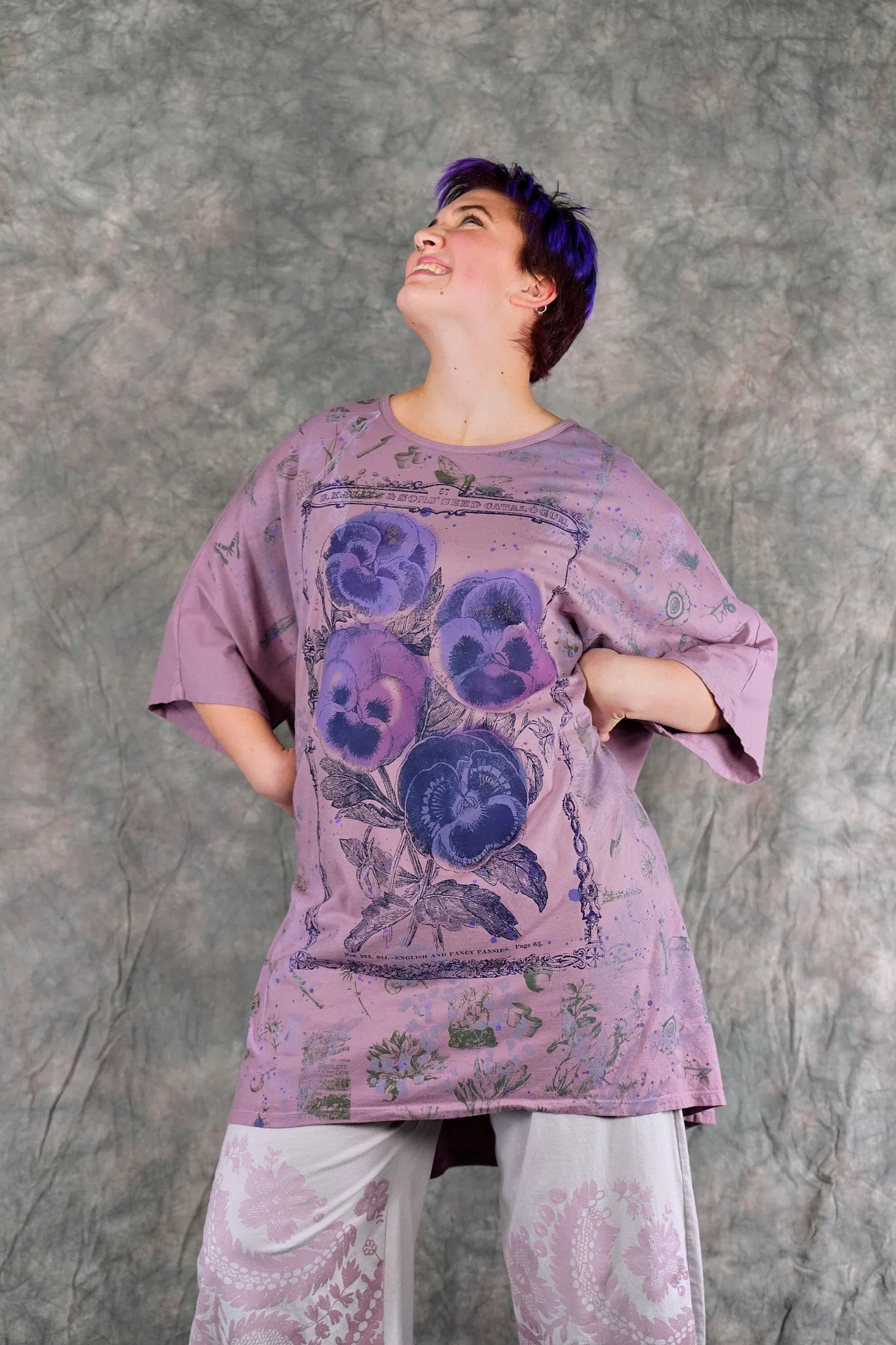 1255 Art Tee Tulsi Rose-P