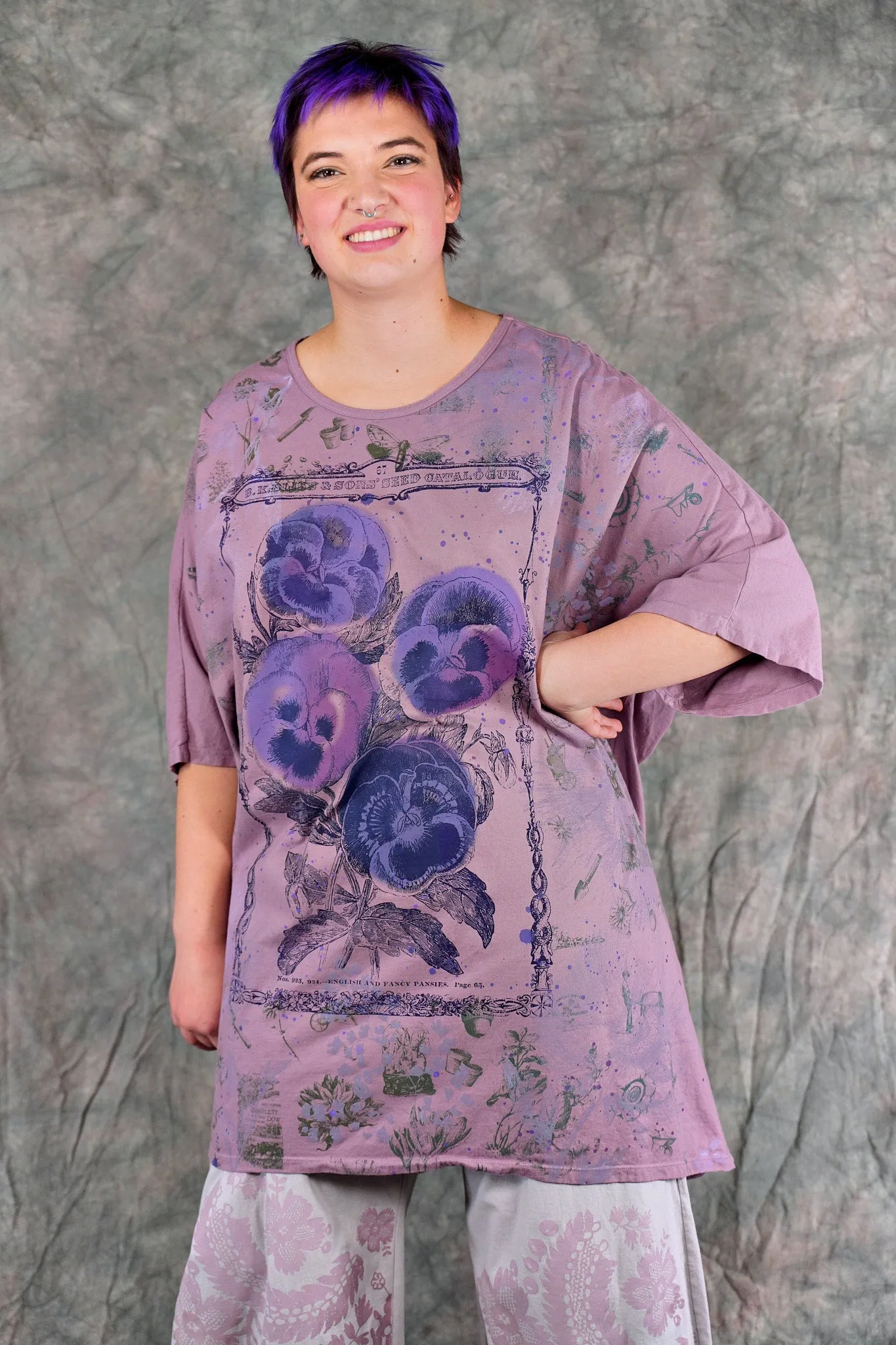 1255 Art Tee Tulsi Rose-P