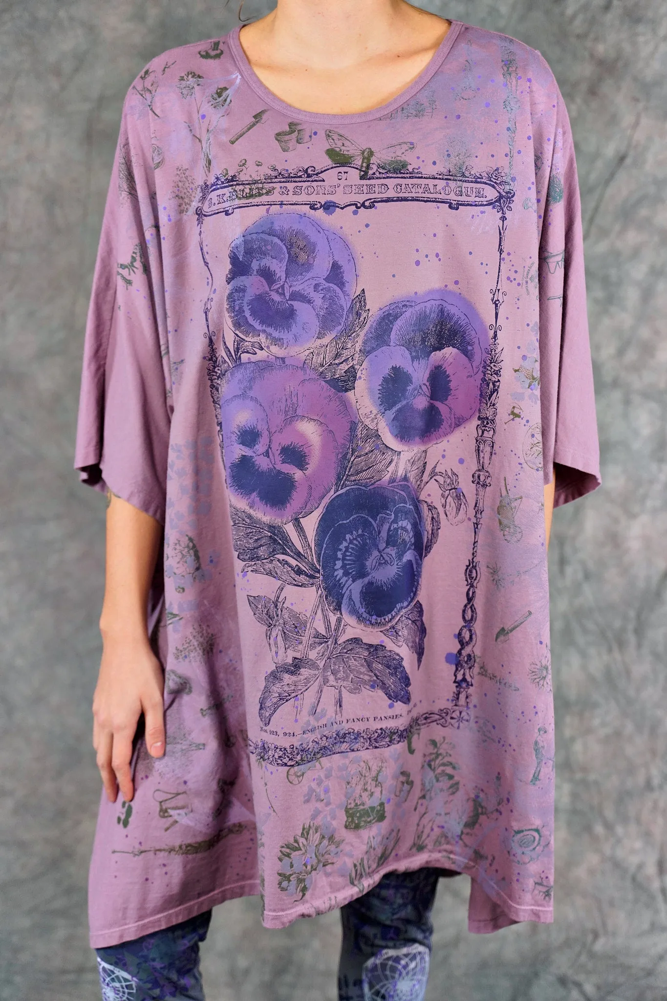 1255 Art Tee Tulsi Rose-P