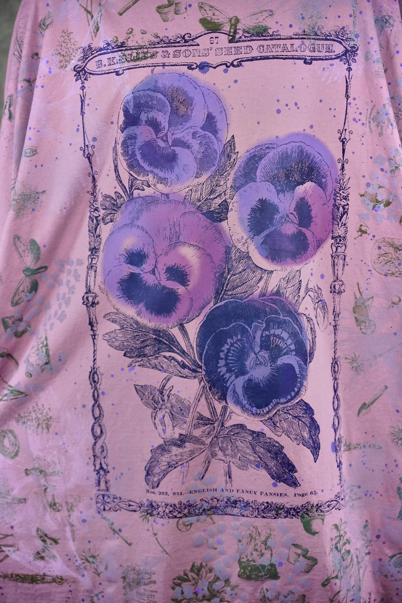 1255 Art Tee Tulsi Rose-P