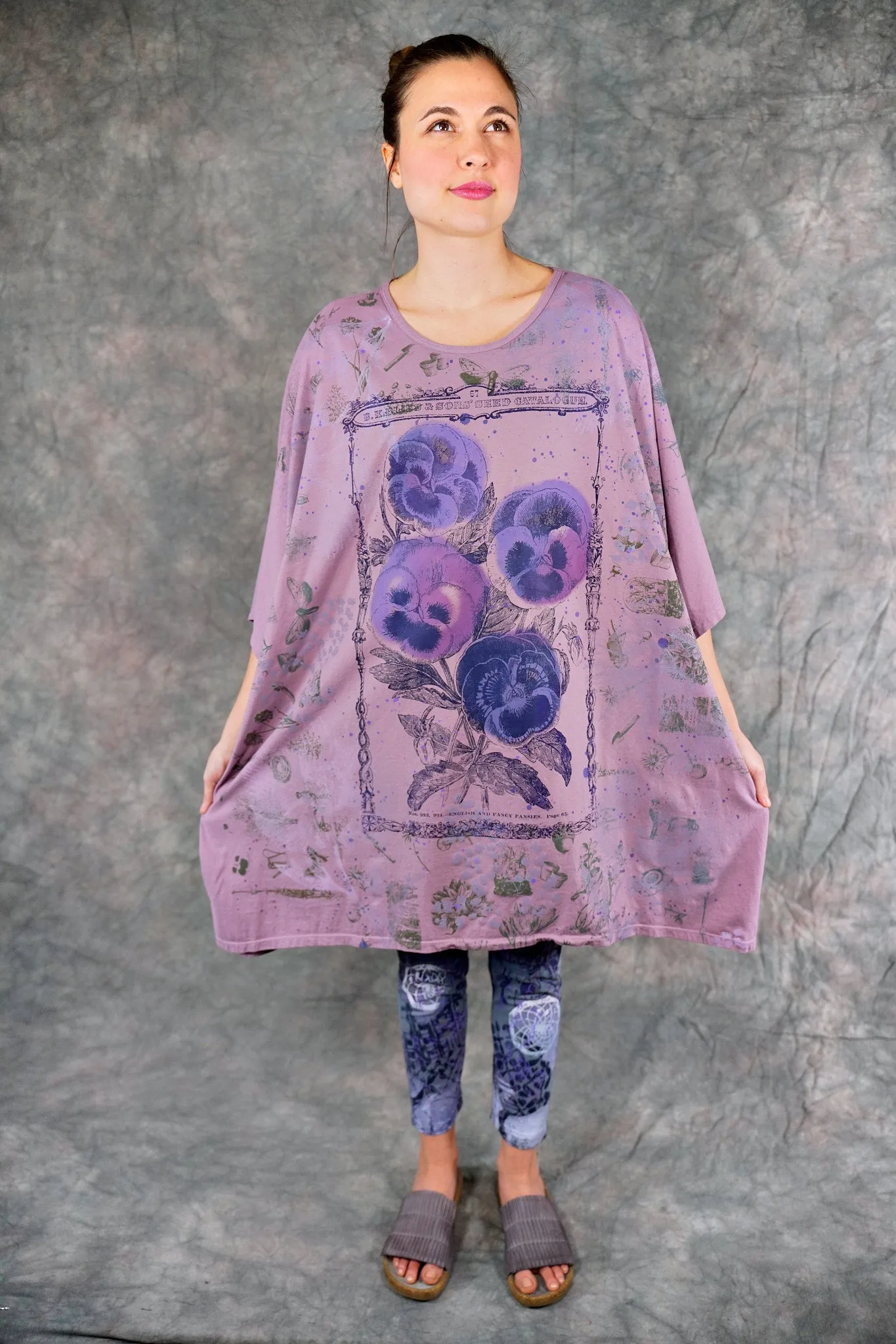 1255 Art Tee Tulsi Rose-P