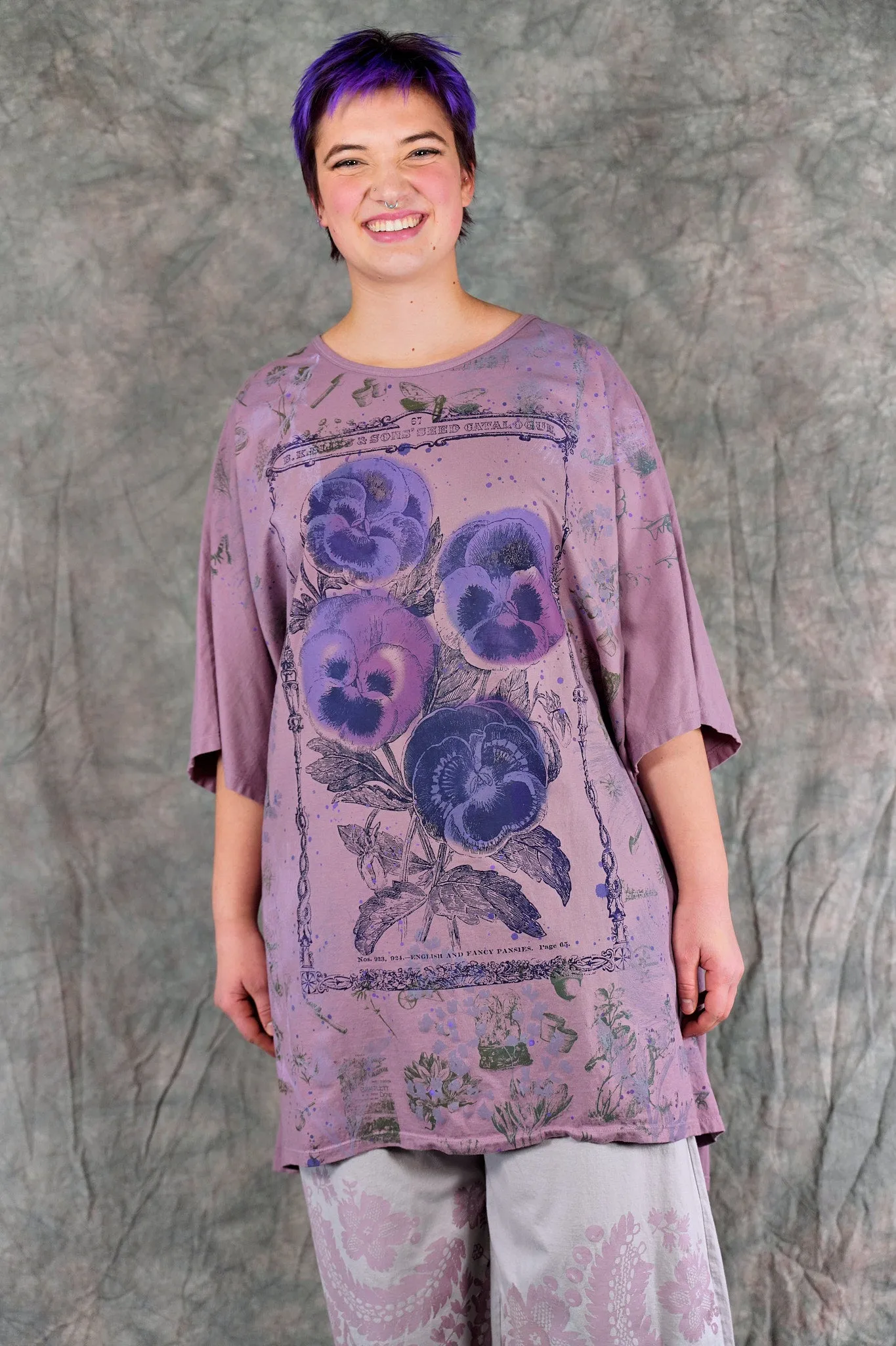 1255 Art Tee Tulsi Rose-P