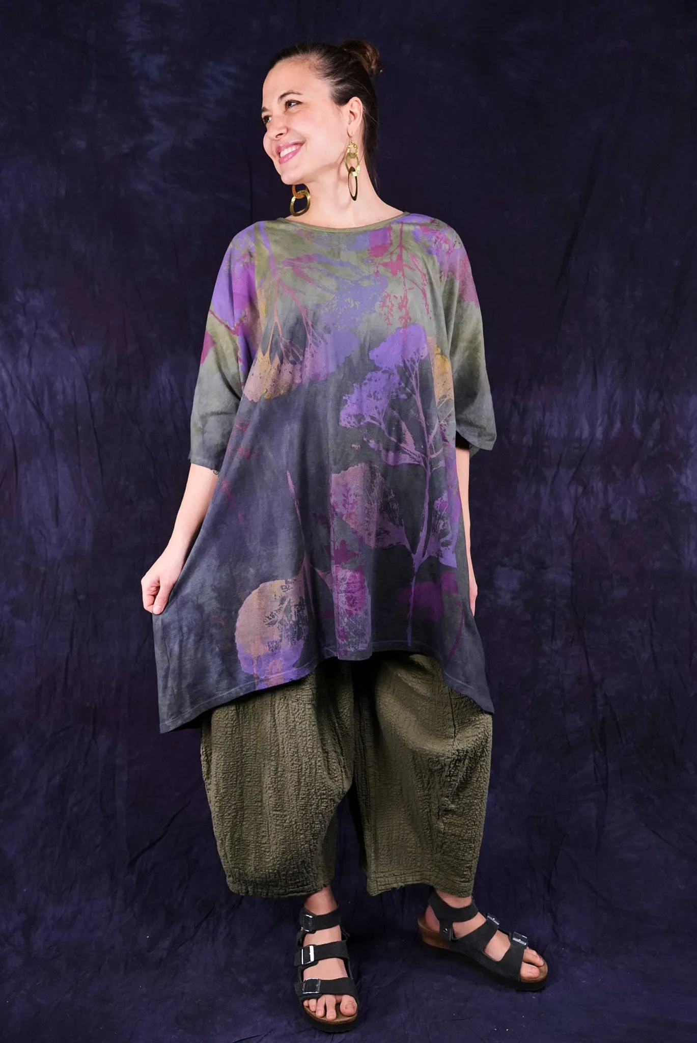 1255HD Art Tee Forest Canopy Shadows