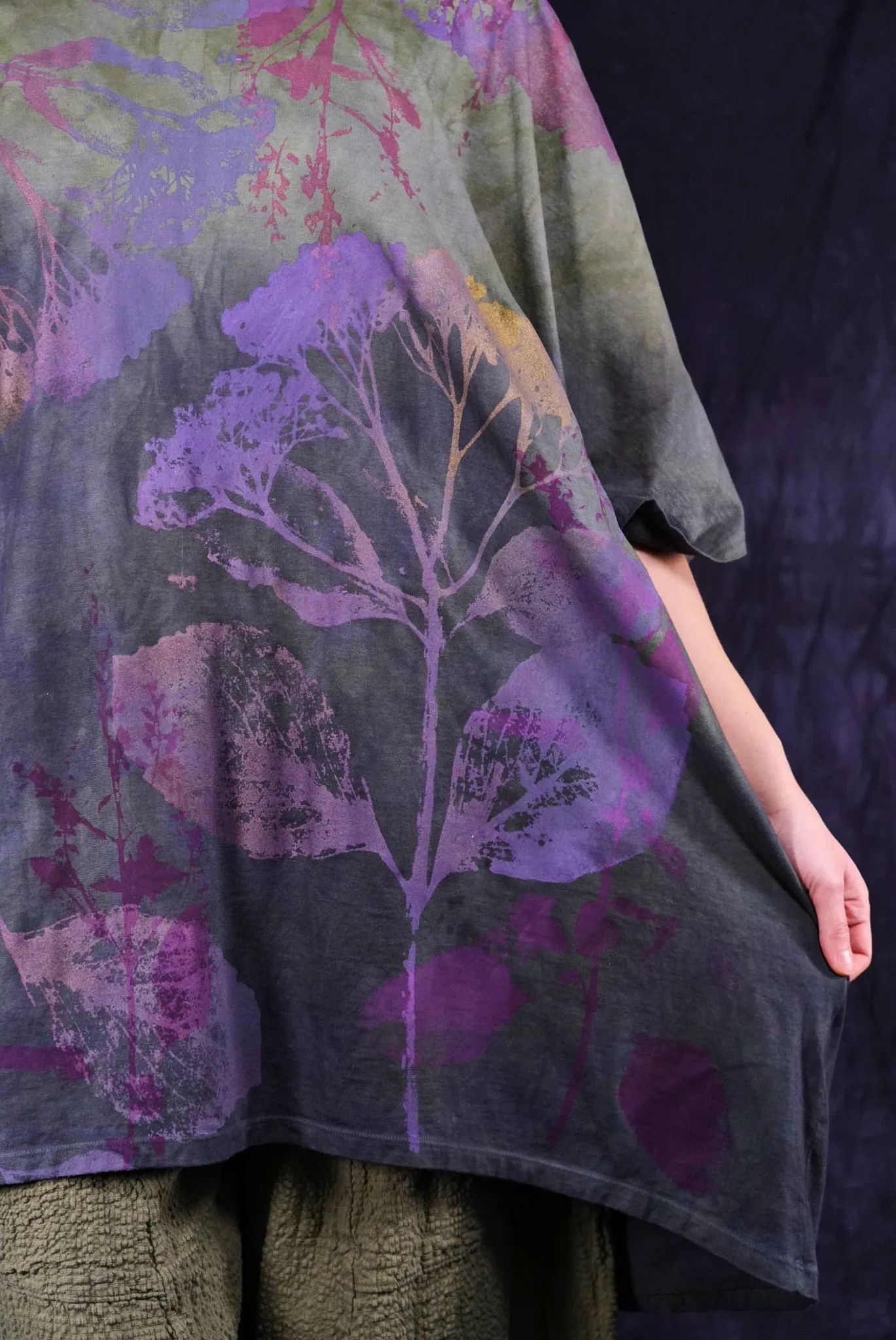1255HD Art Tee Forest Canopy Shadows