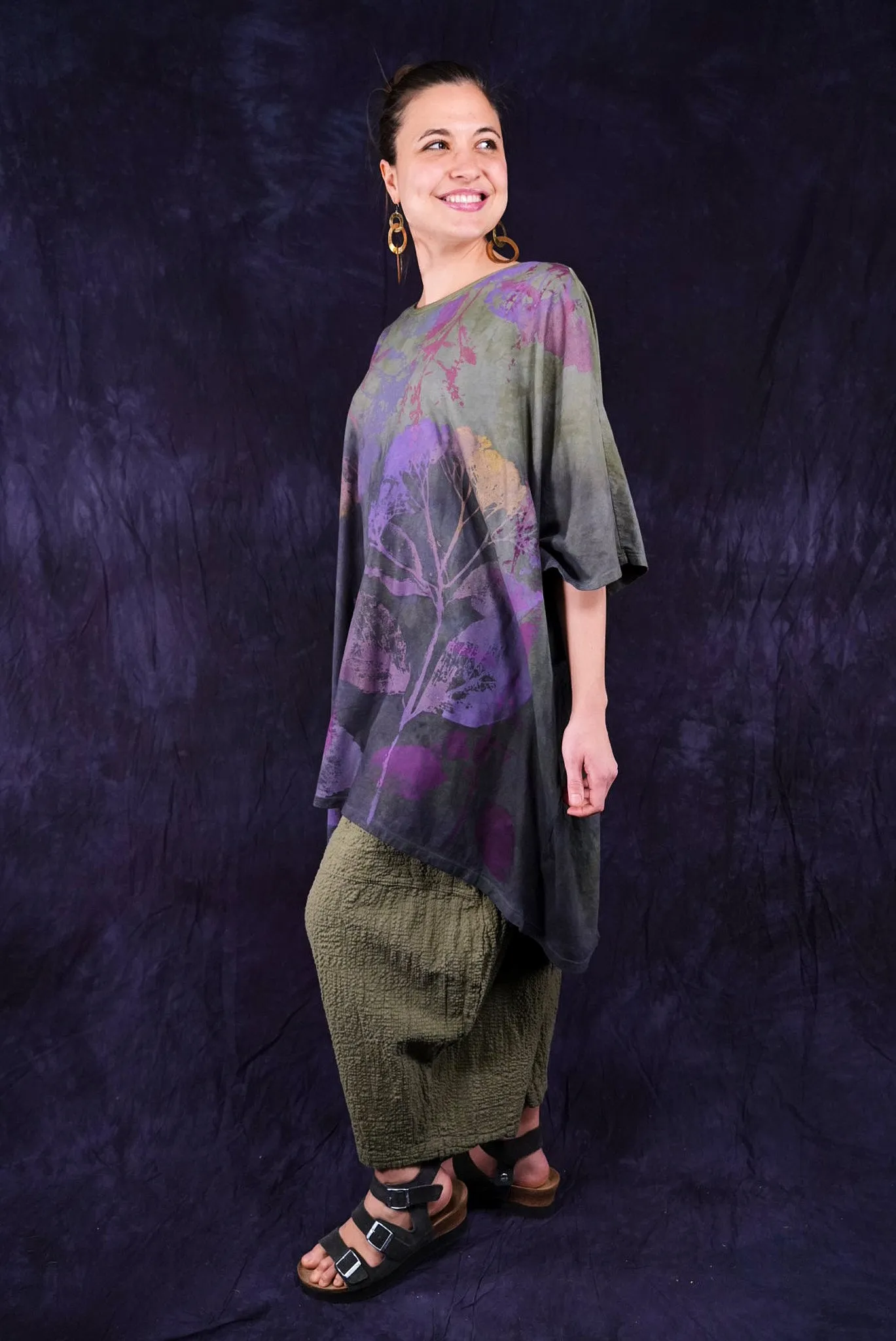 1255HD Art Tee Forest Canopy Shadows