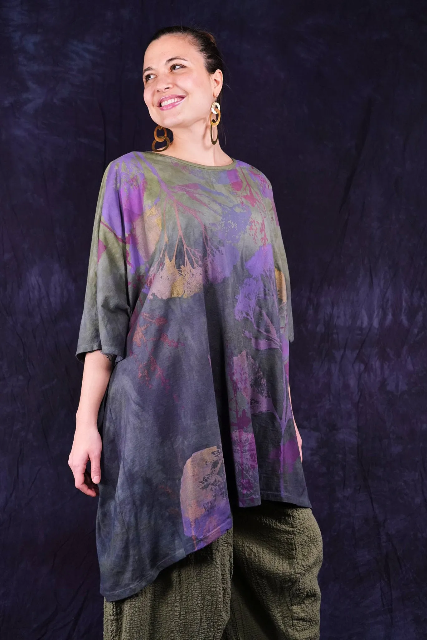 1255HD Art Tee Forest Canopy Shadows
