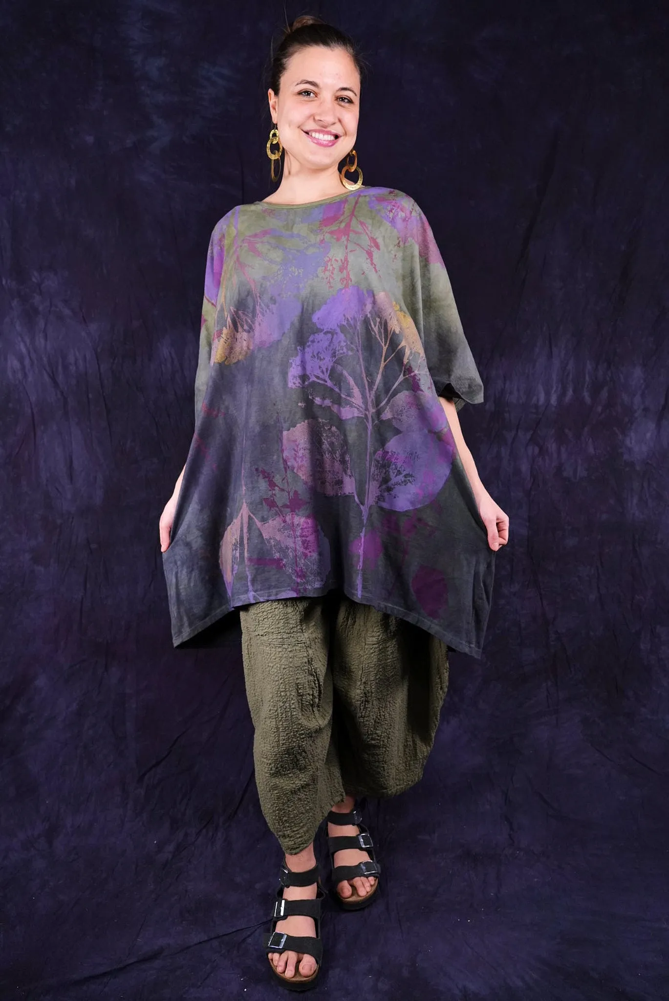 1255HD Art Tee Forest Canopy Shadows