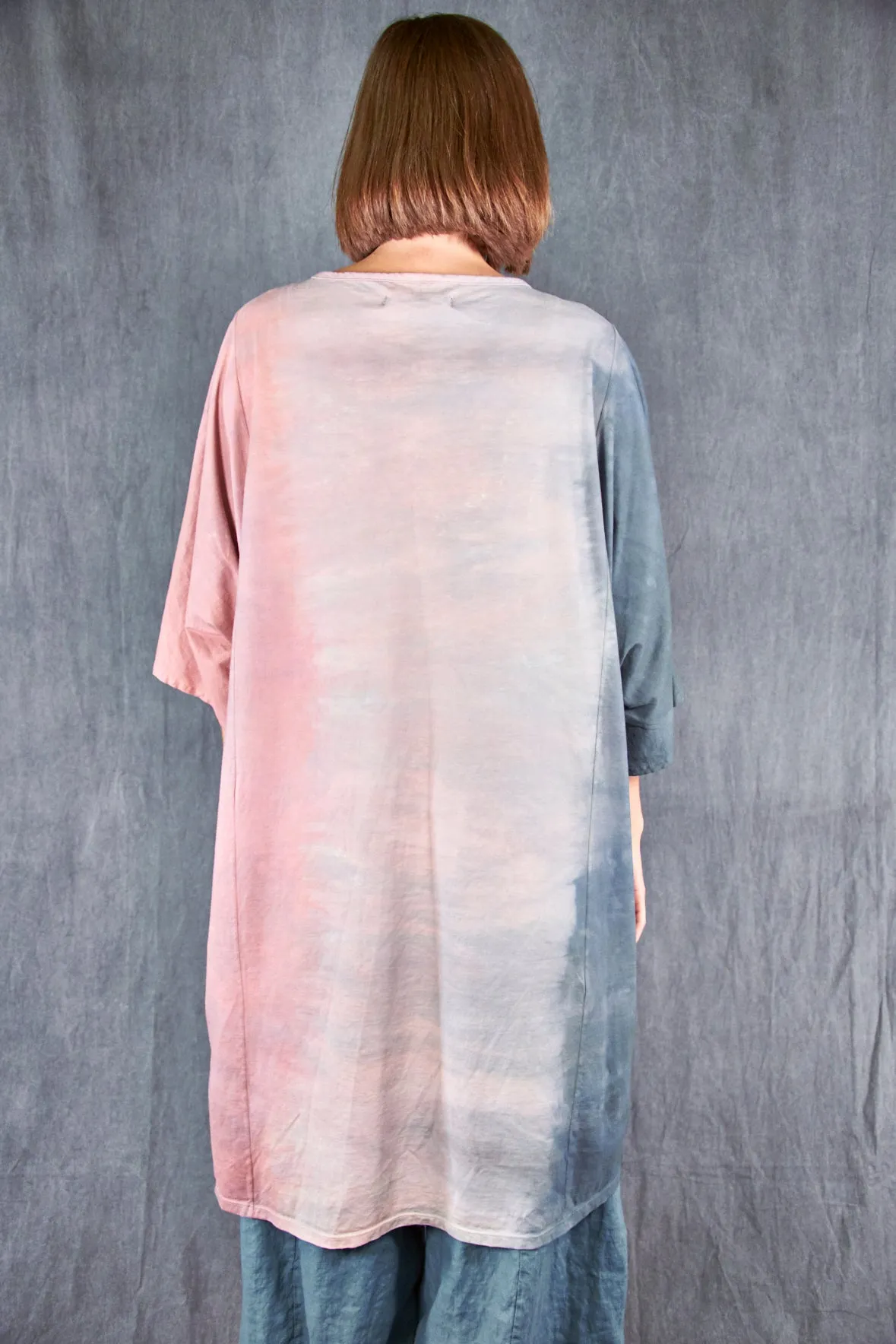 1255HD Art Tee Word and Thought Garden Smokey Grey Soft Sienna