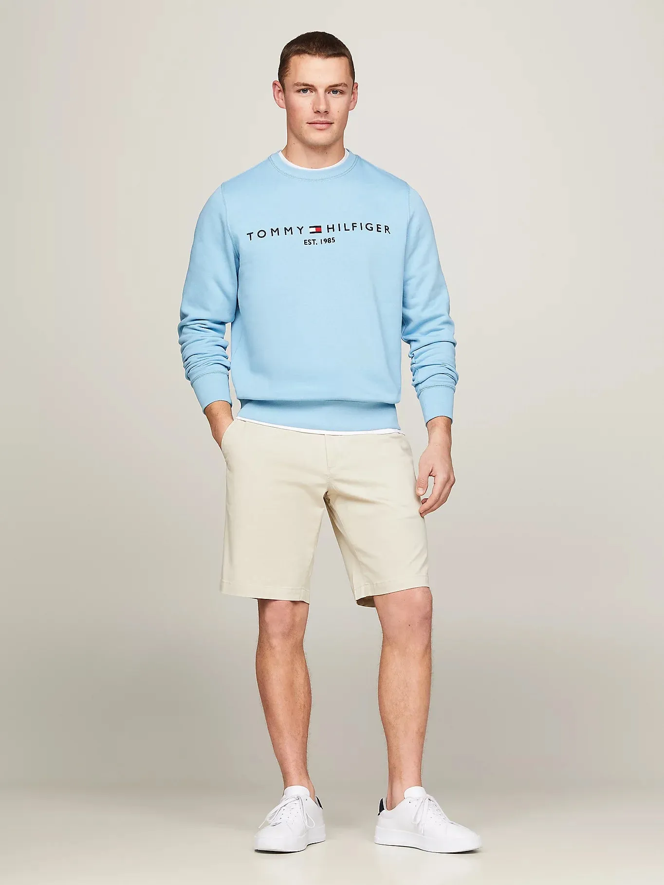 1985 Harlem Chino Shorts in Stone