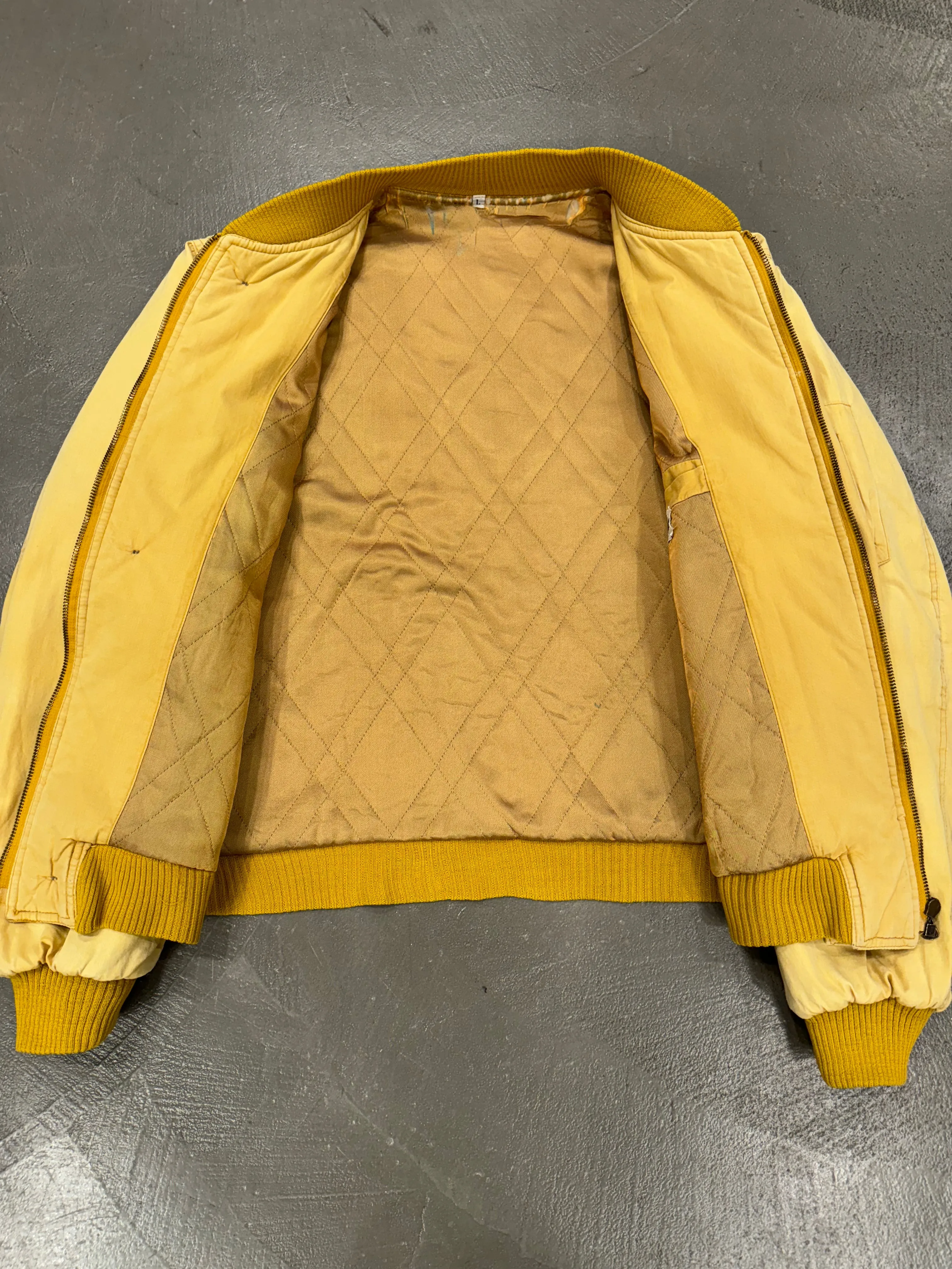 1990s Giorgio Armani faded bomber jacket