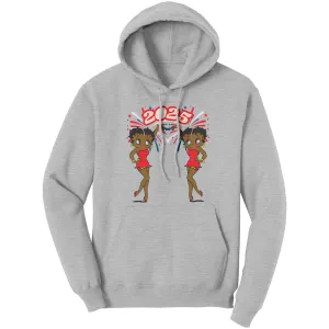 2025 New Year Hoodie, Cute Betty Boop Hoodie, 2025 Hoodie, Womens Hoodie, Christmas Hoodie, Christmas Womens Clothing Christmas Gift For Her