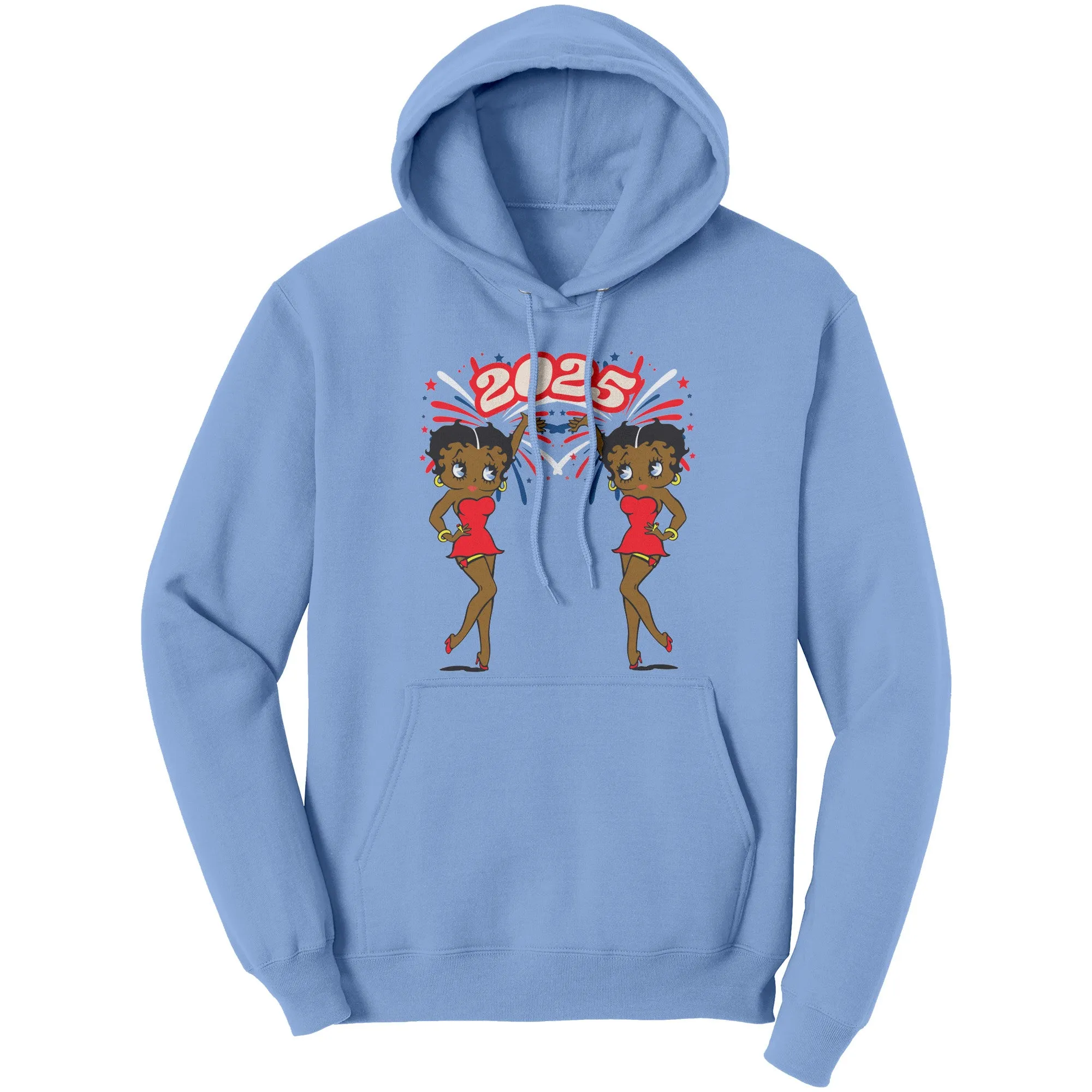 2025 New Year Hoodie, Cute Betty Boop Hoodie, 2025 Hoodie, Womens Hoodie, Christmas Hoodie, Christmas Womens Clothing Christmas Gift For Her