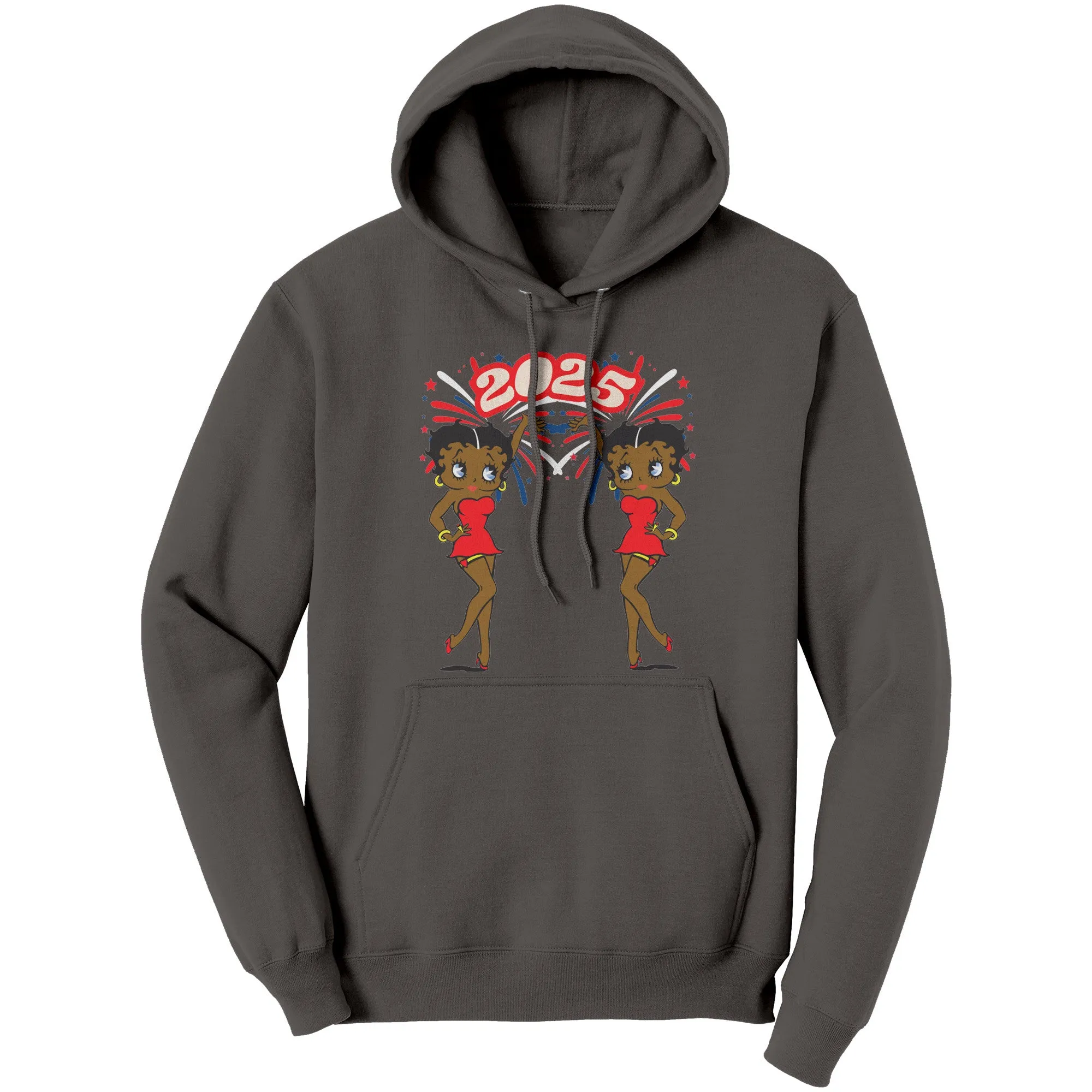2025 New Year Hoodie, Cute Betty Boop Hoodie, 2025 Hoodie, Womens Hoodie, Christmas Hoodie, Christmas Womens Clothing Christmas Gift For Her