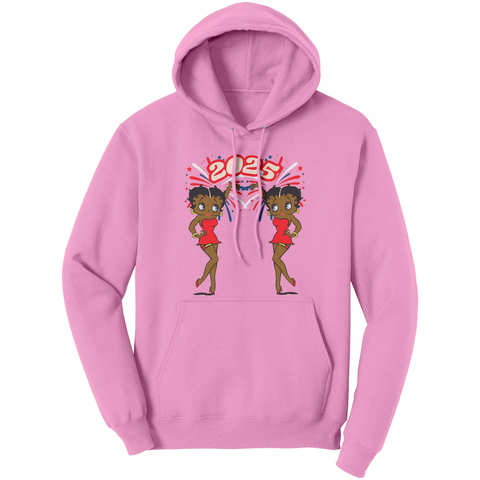2025 New Year Hoodie, Cute Betty Boop Hoodie, 2025 Hoodie, Womens Hoodie, Christmas Hoodie, Christmas Womens Clothing Christmas Gift For Her