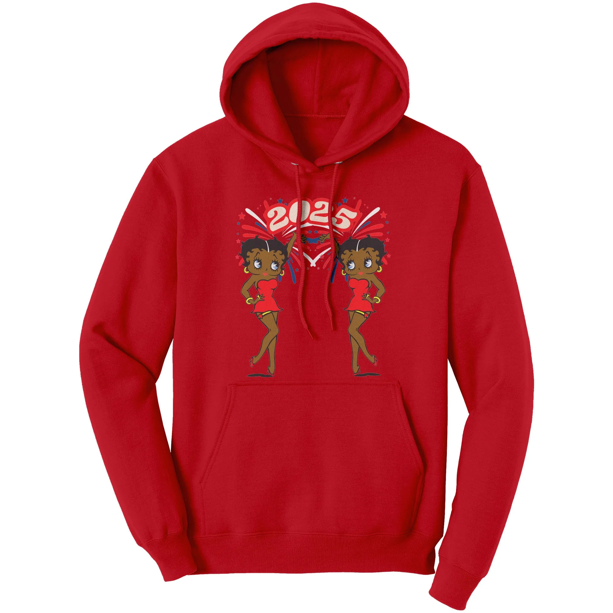 2025 New Year Hoodie, Cute Betty Boop Hoodie, 2025 Hoodie, Womens Hoodie, Christmas Hoodie, Christmas Womens Clothing Christmas Gift For Her