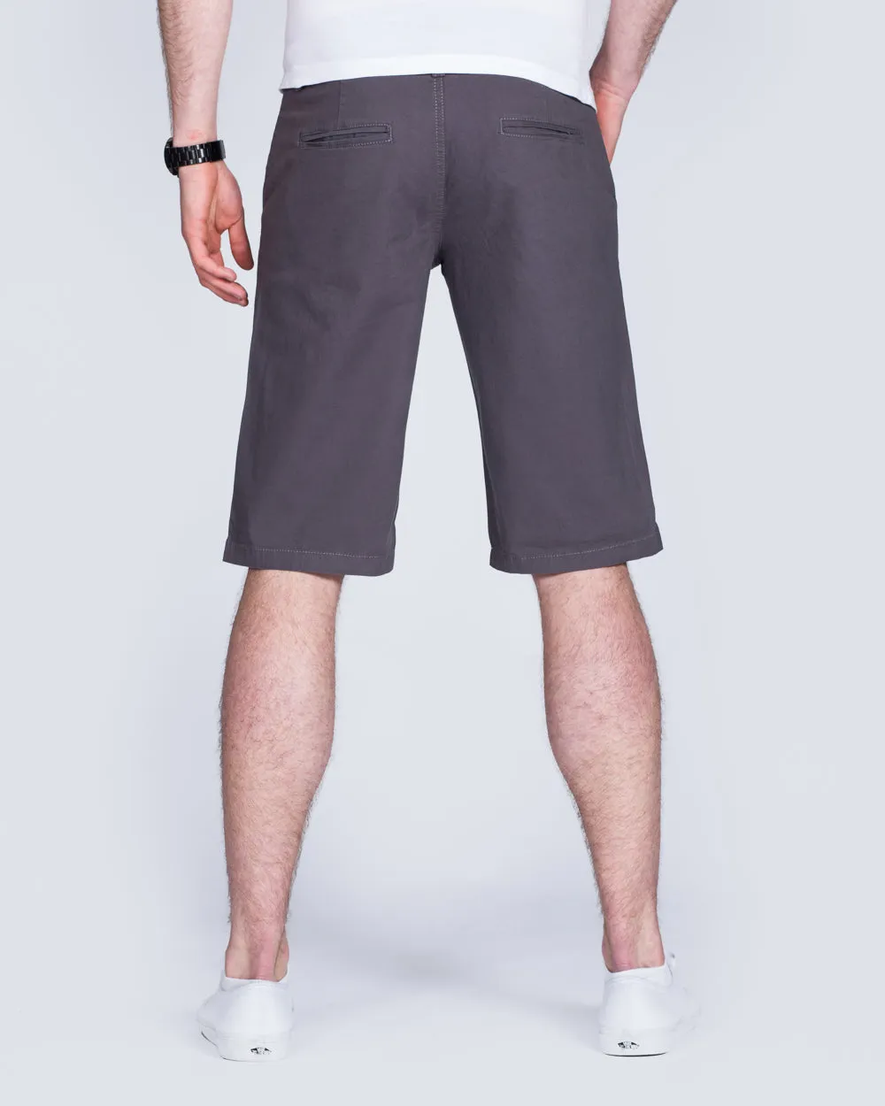 2t Tall Chino Shorts (steel grey)