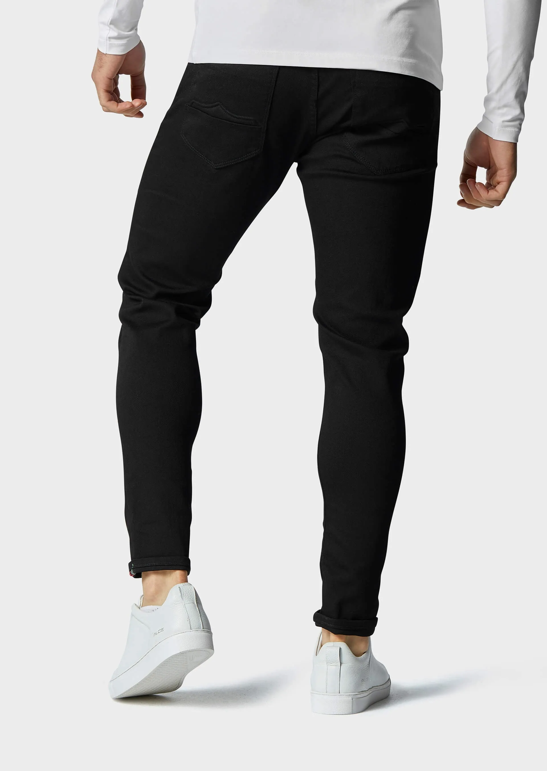 883Police Moriarty Active Flex 383 Stretch Jeans Black