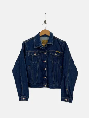 90's Hard Rock Cafe Chicago Vintage Denim Jacket Size 6