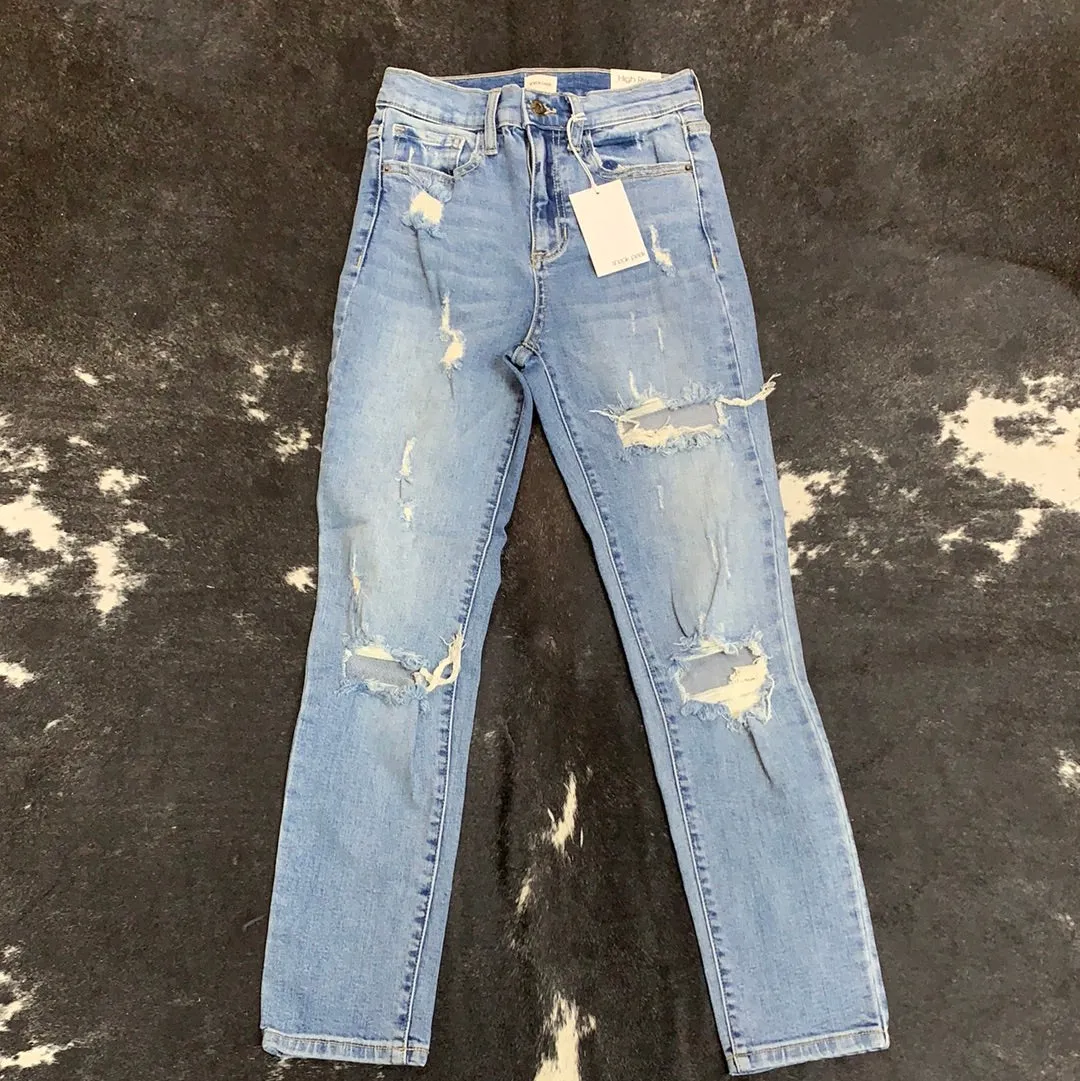90's High Rise Skinny