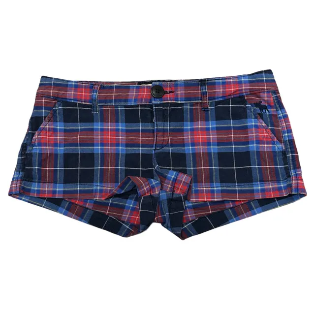 Abercrombie kids Girl's Plaid Shorts (Size 16)