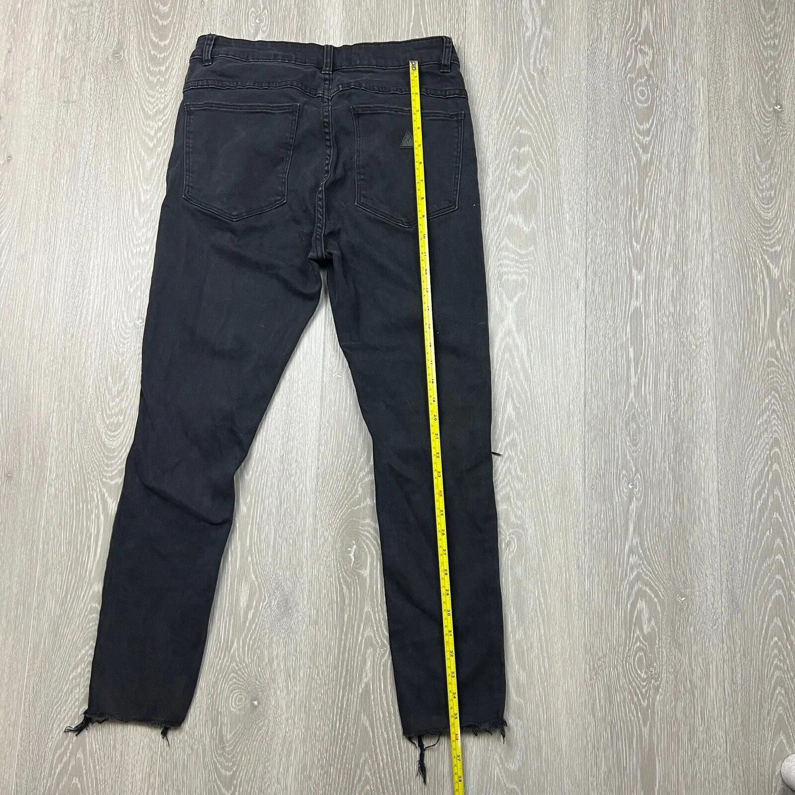 Abrand Black Jeans Cropped Skinny Size 31