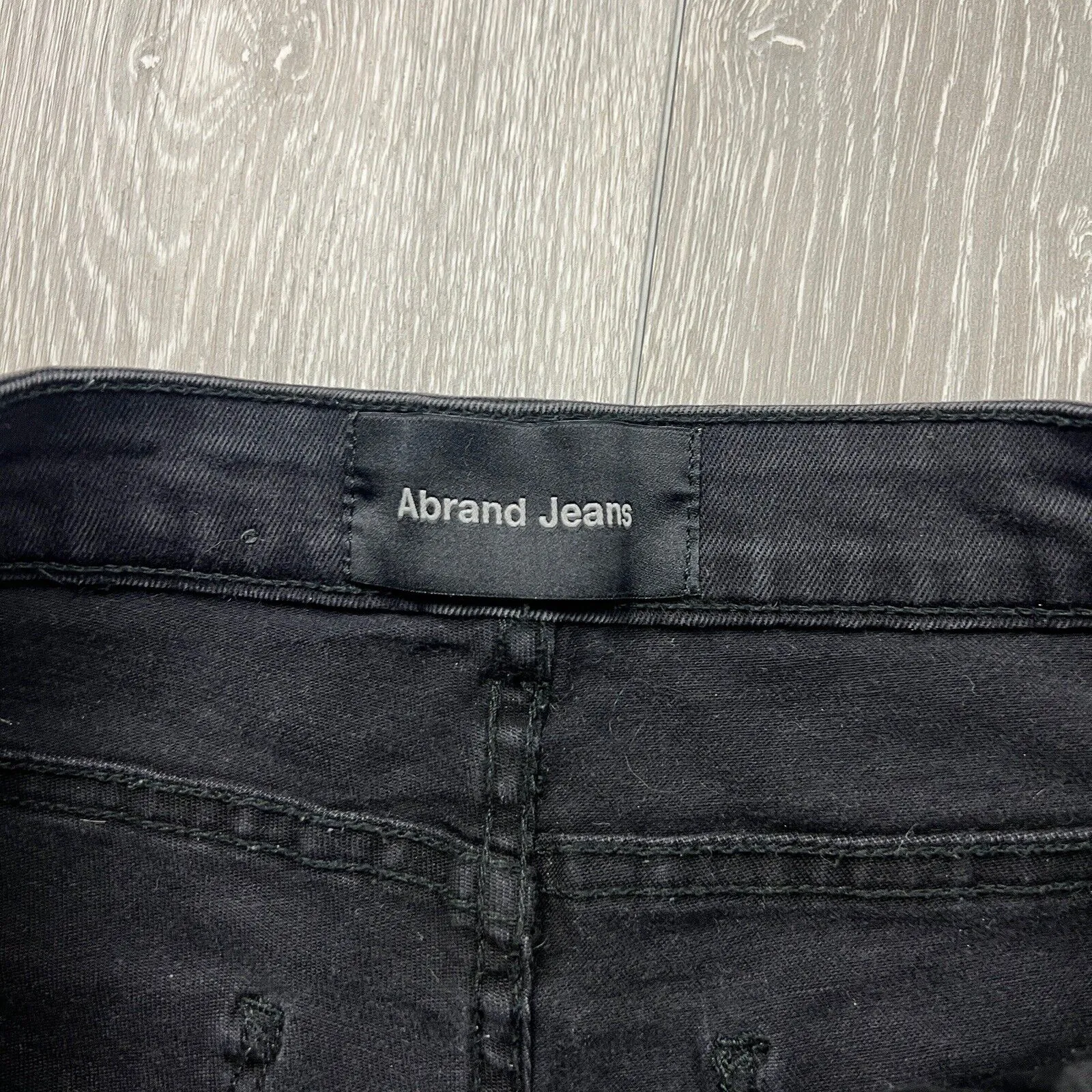 Abrand Black Jeans Cropped Skinny Size 31