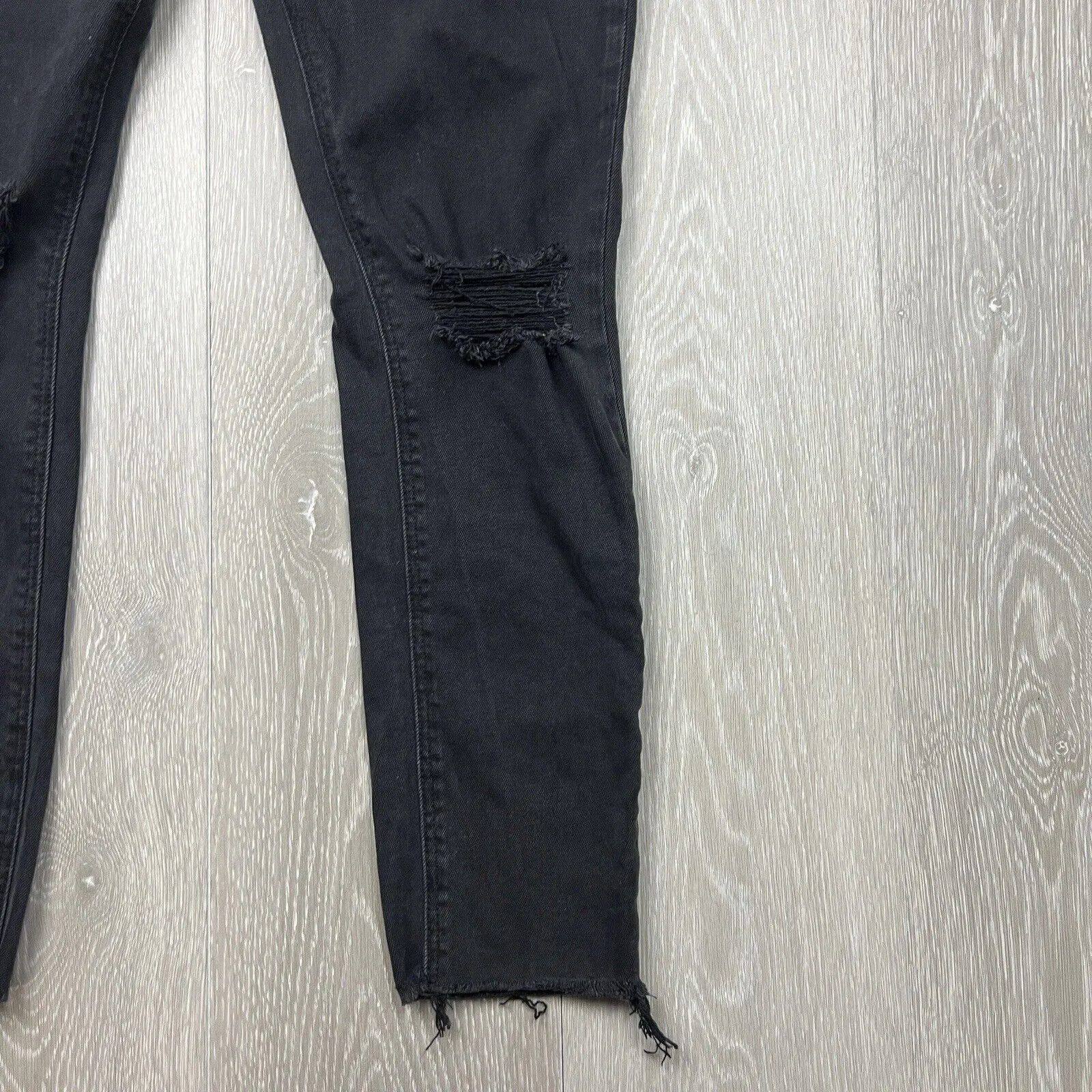 Abrand Black Jeans Cropped Skinny Size 31