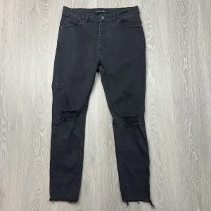 Abrand Black Jeans Cropped Skinny Size 31