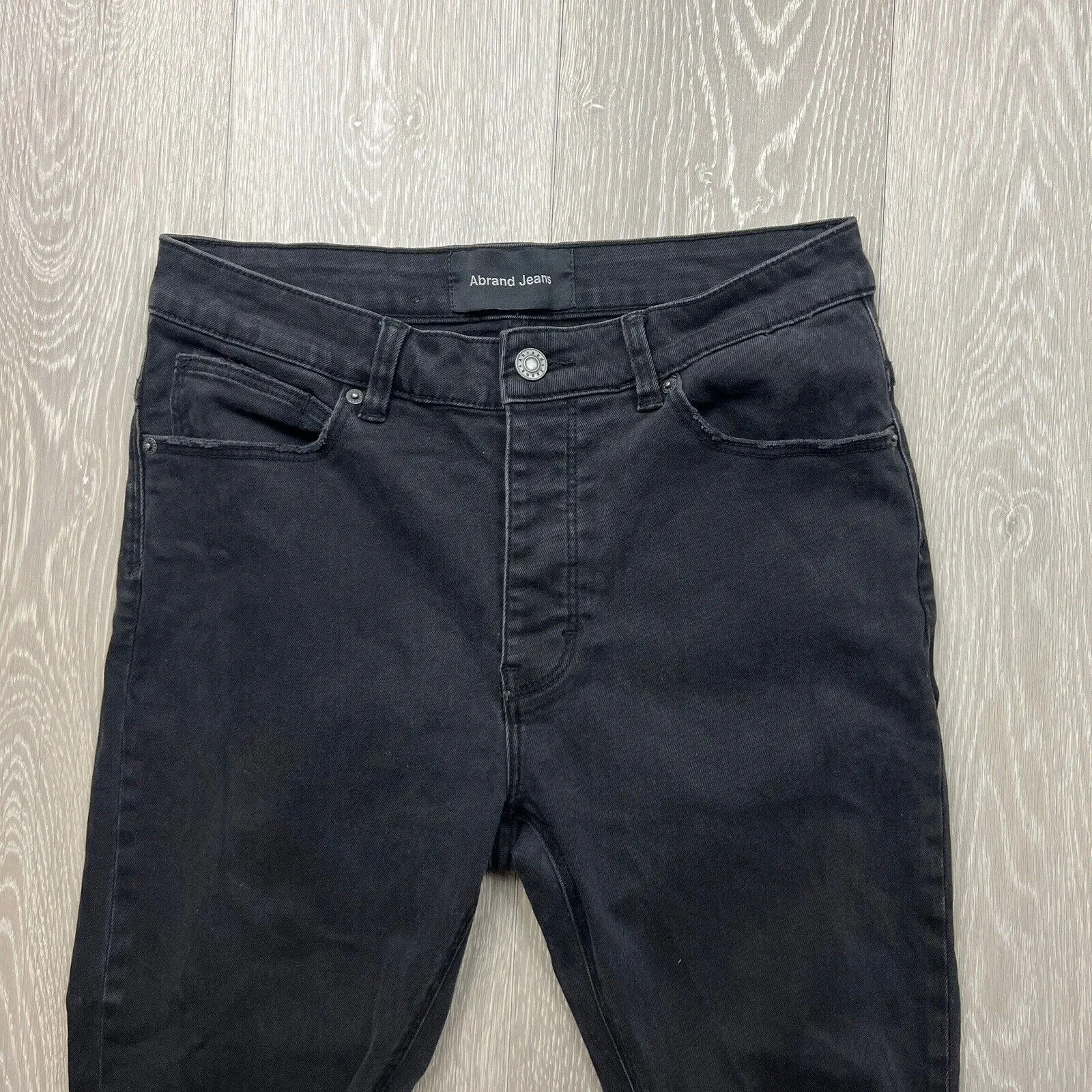 Abrand Black Jeans Cropped Skinny Size 31