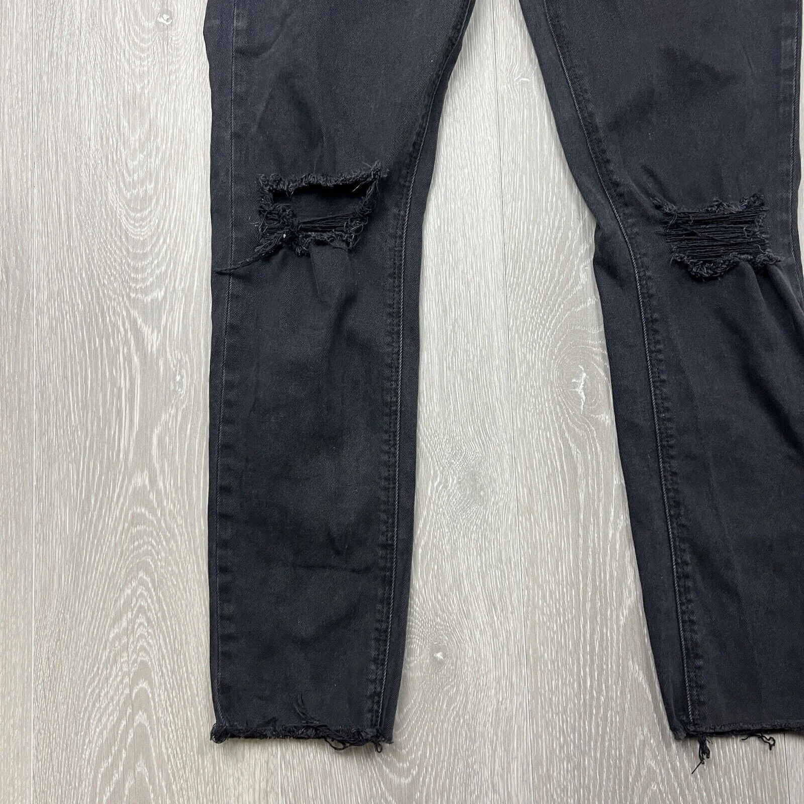 Abrand Black Jeans Cropped Skinny Size 31