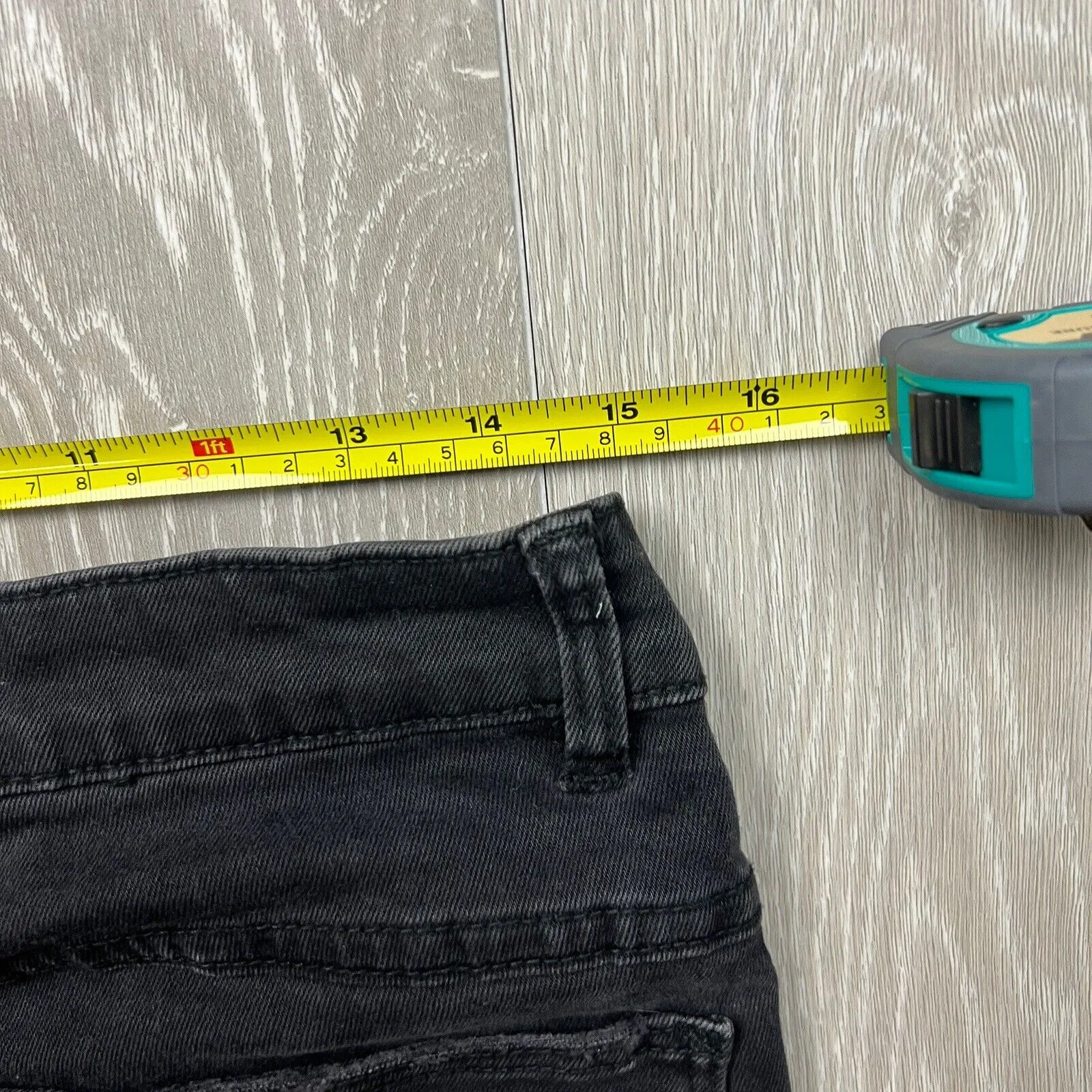 Abrand Black Jeans Cropped Skinny Size 31