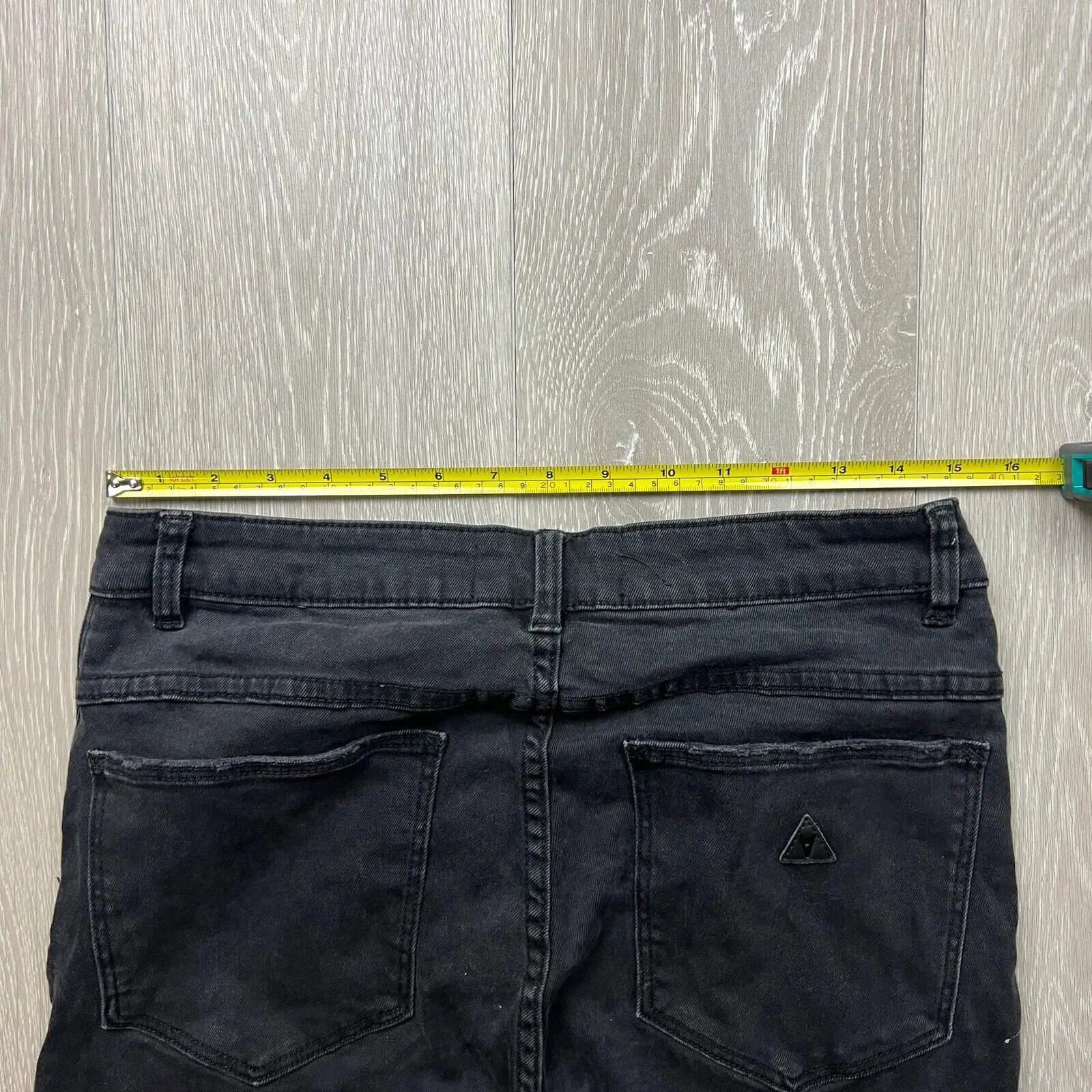 Abrand Black Jeans Cropped Skinny Size 31