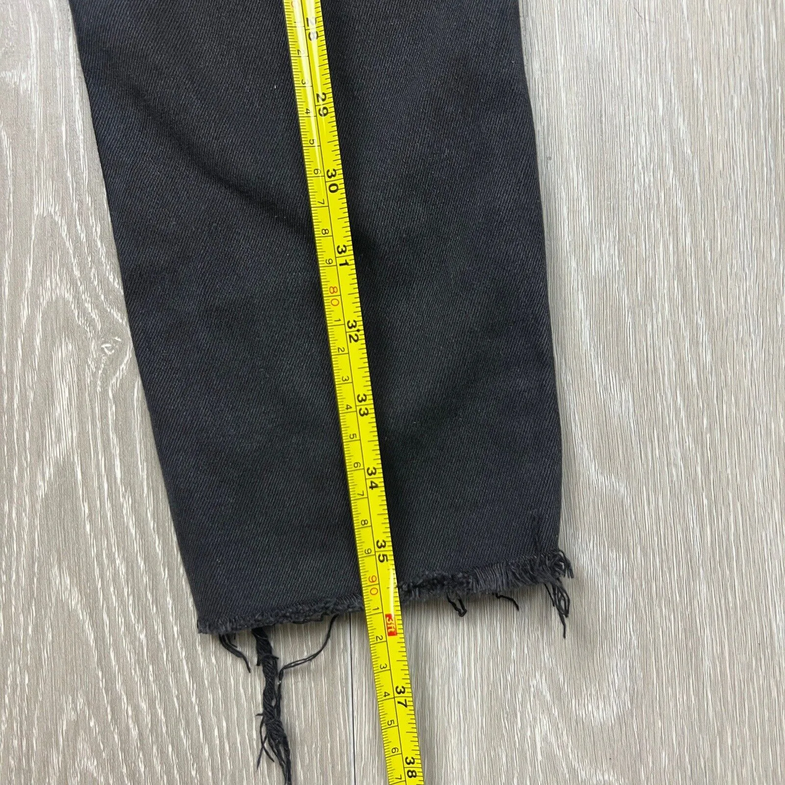 Abrand Black Jeans Cropped Skinny Size 31