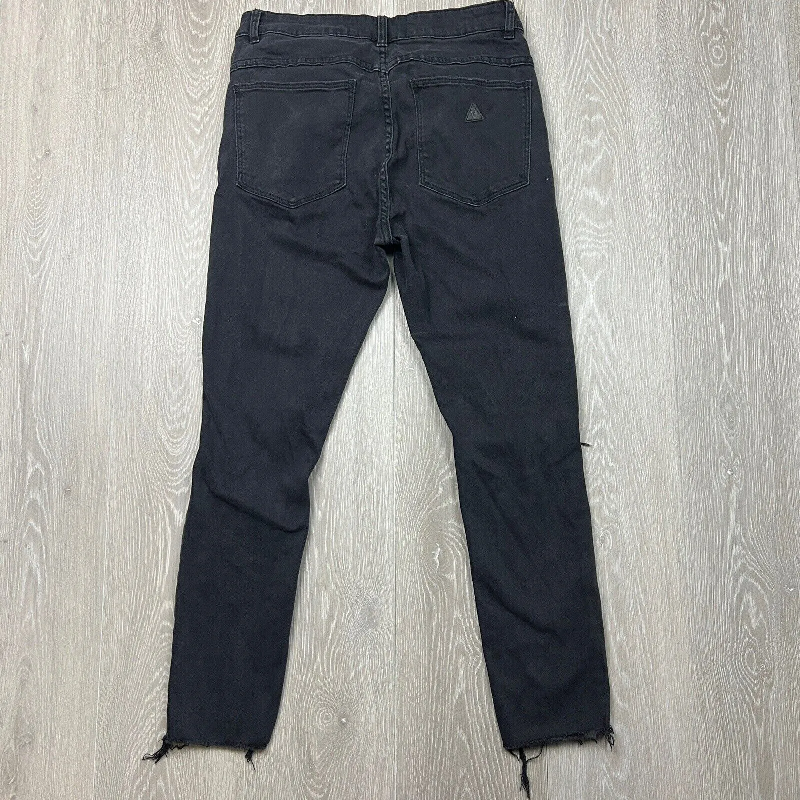 Abrand Black Jeans Cropped Skinny Size 31