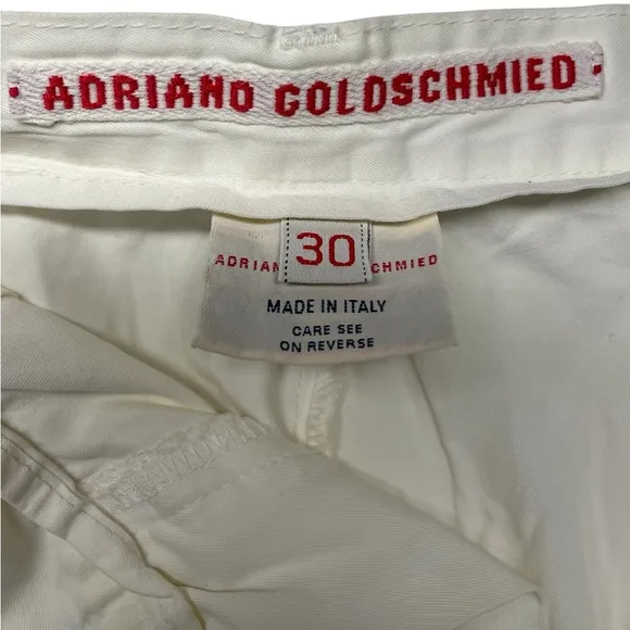 AG Adriano Goldschmeid Made in Italy Chino Shorts Size 30