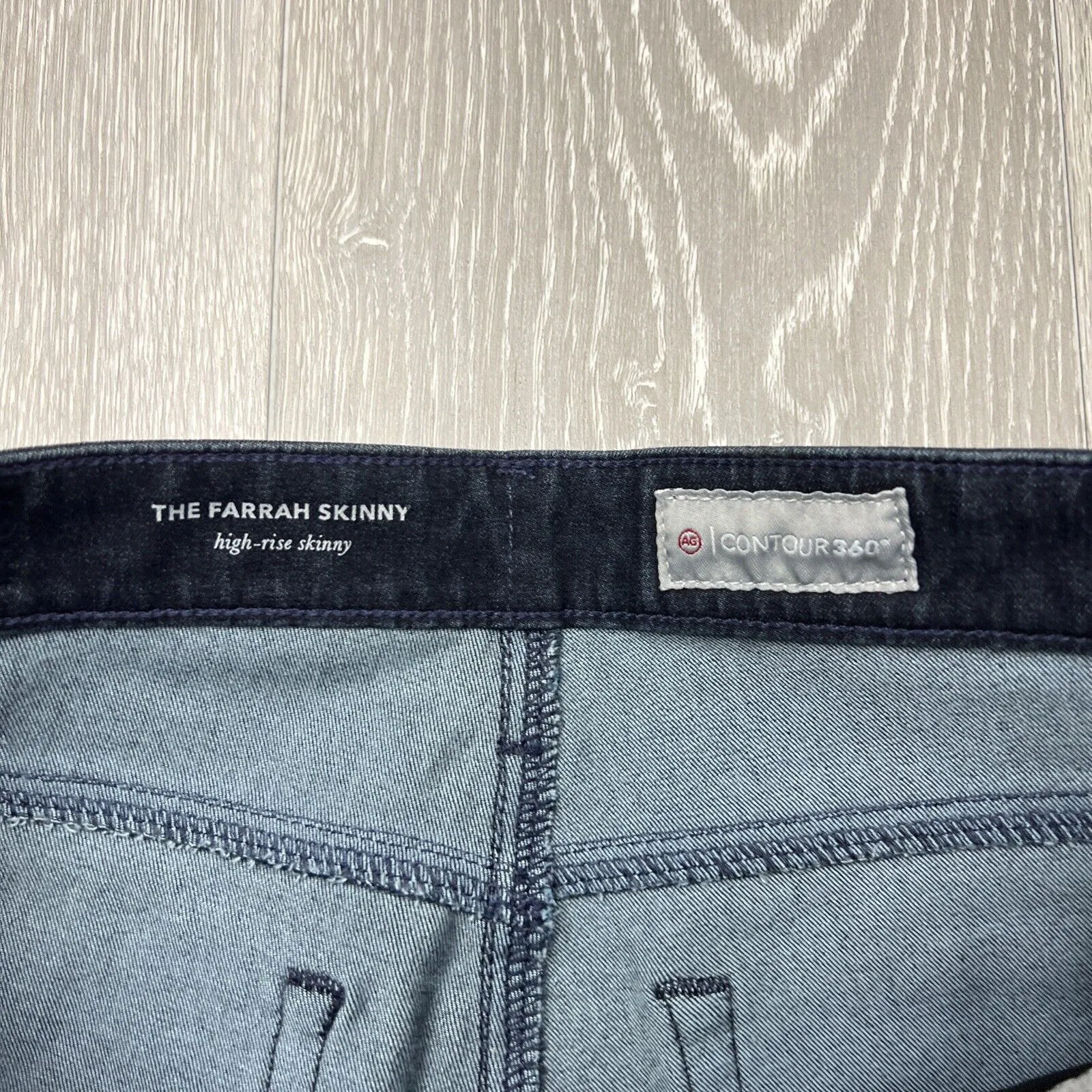 AG Adriano Goldschmied Jeans The Farrah Skinny High Rise Womens Jeans Size 27R