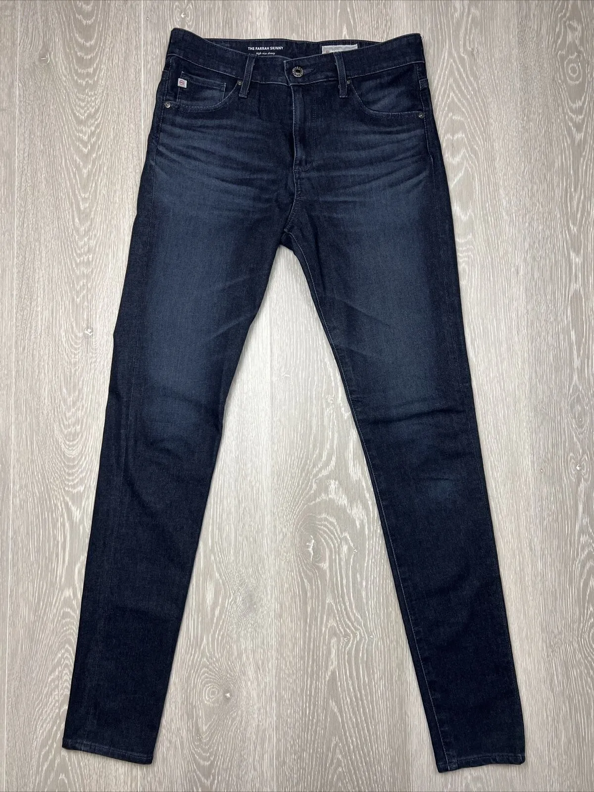 AG Adriano Goldschmied Jeans The Farrah Skinny High Rise Womens Jeans Size 27R
