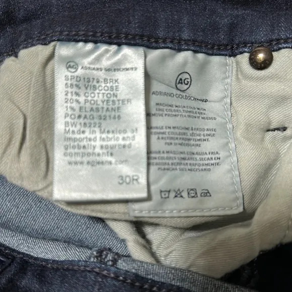 AG The Farrah High Waist Jeans from Nordstrom color Brooks 30