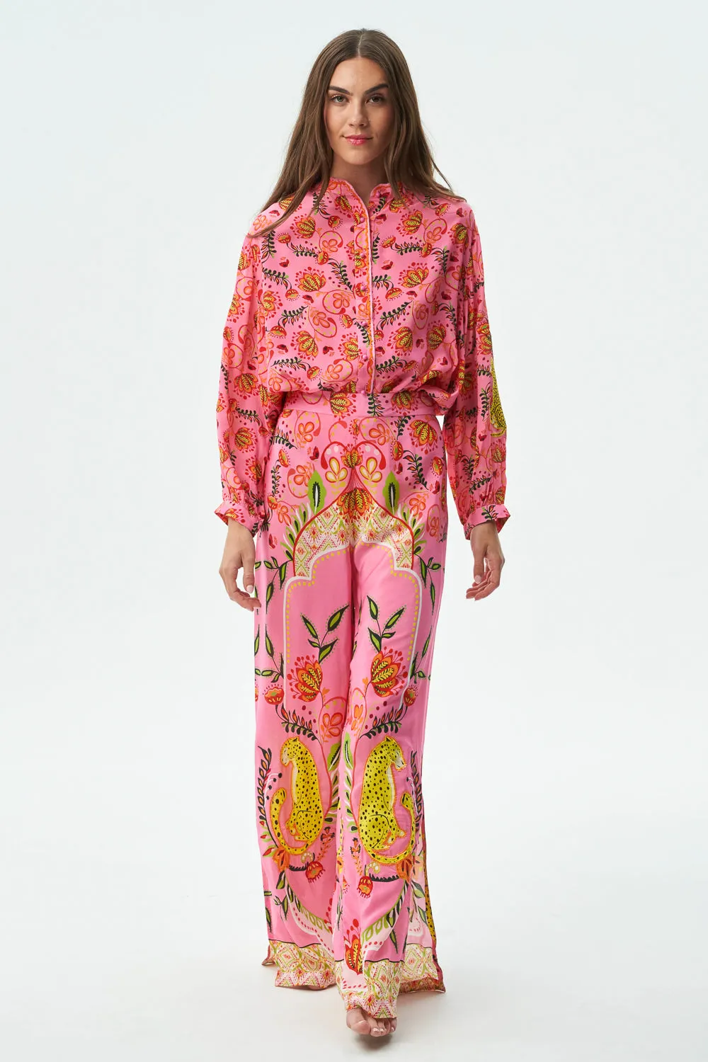 AGNETA PANT - YUCATAN FLOWERS