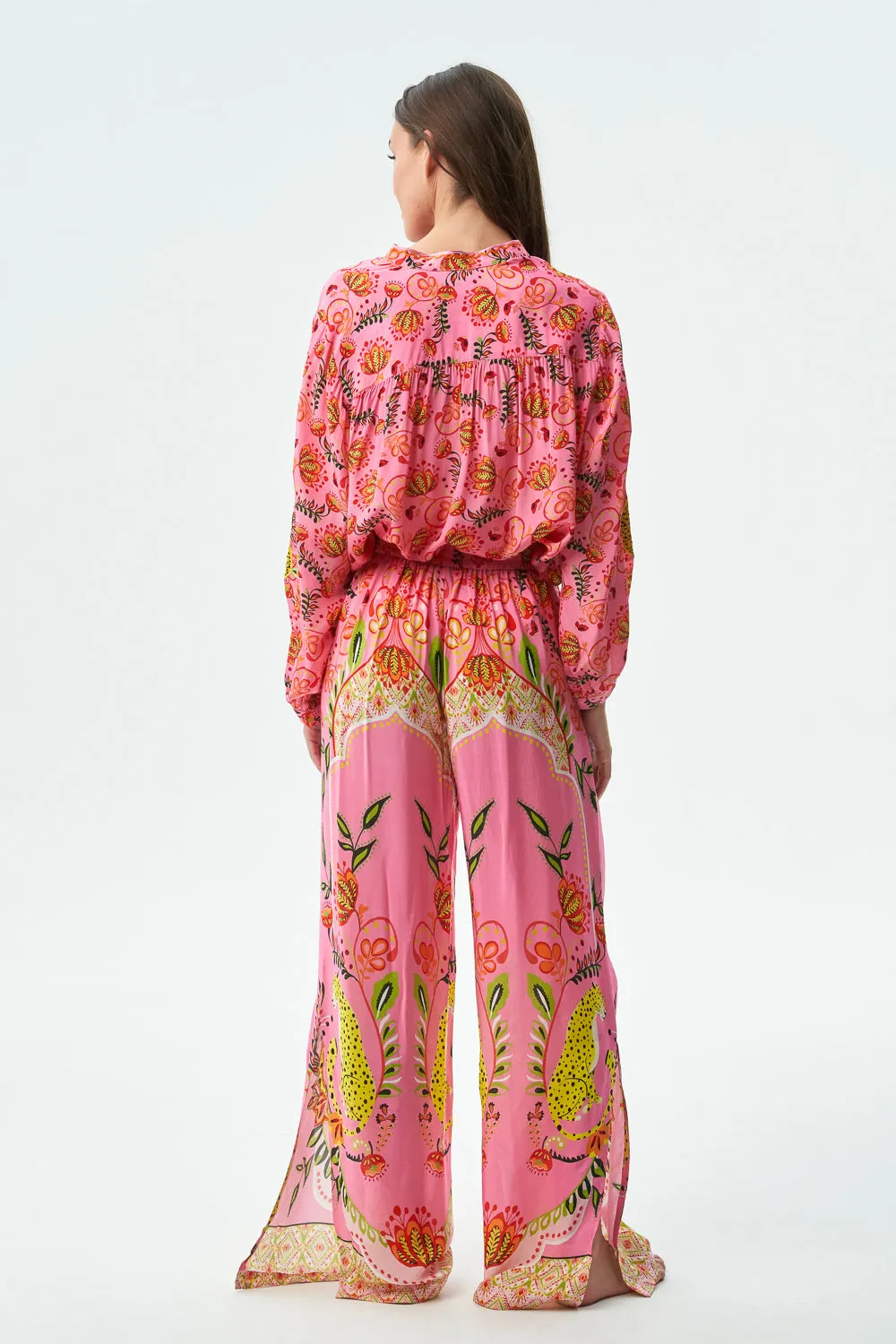 AGNETA PANT - YUCATAN FLOWERS