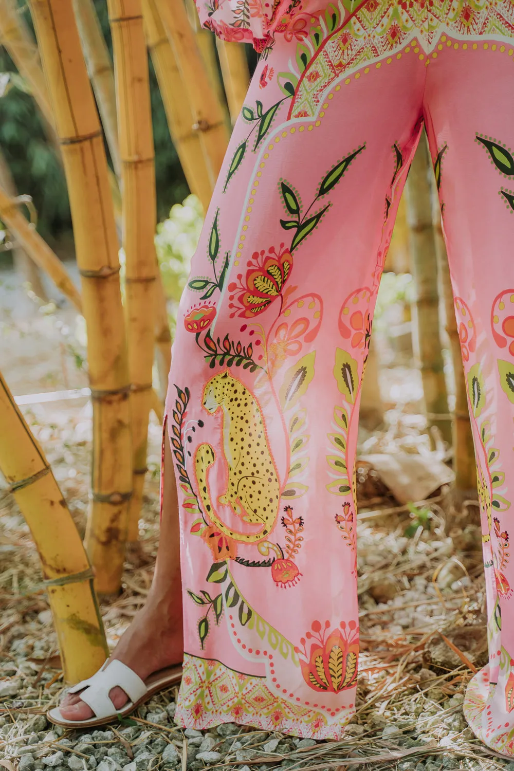 AGNETA PANT - YUCATAN FLOWERS