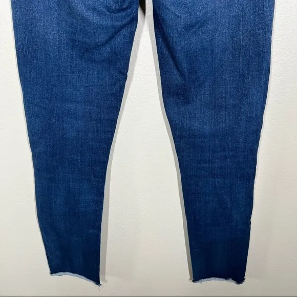 AGOLDE Sophie High Rise Crop Skinny Jeans with Raw Hem Womens Size 25