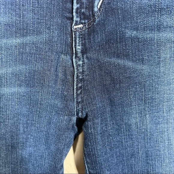 AGOLDE Sophie High Rise Crop Skinny Jeans with Raw Hem Womens Size 25