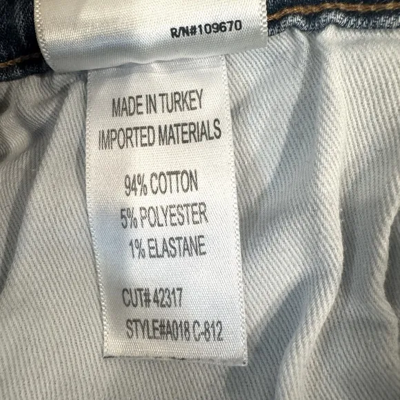 AGOLDE Sophie High Rise Light Wash Distressed Skinny Jeans Size 30 EUC
