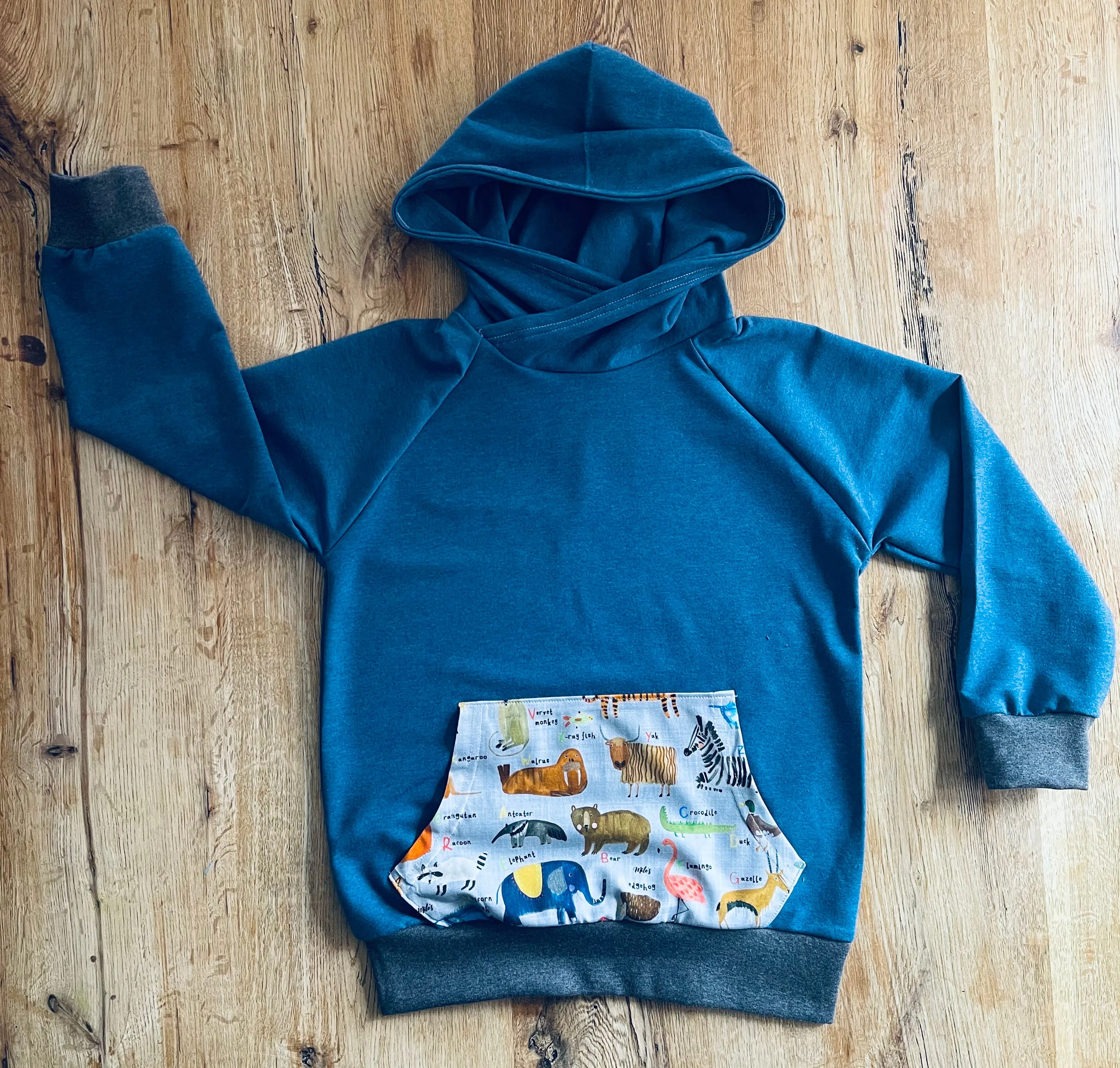 AlphaZoo Hoodie - Age 8